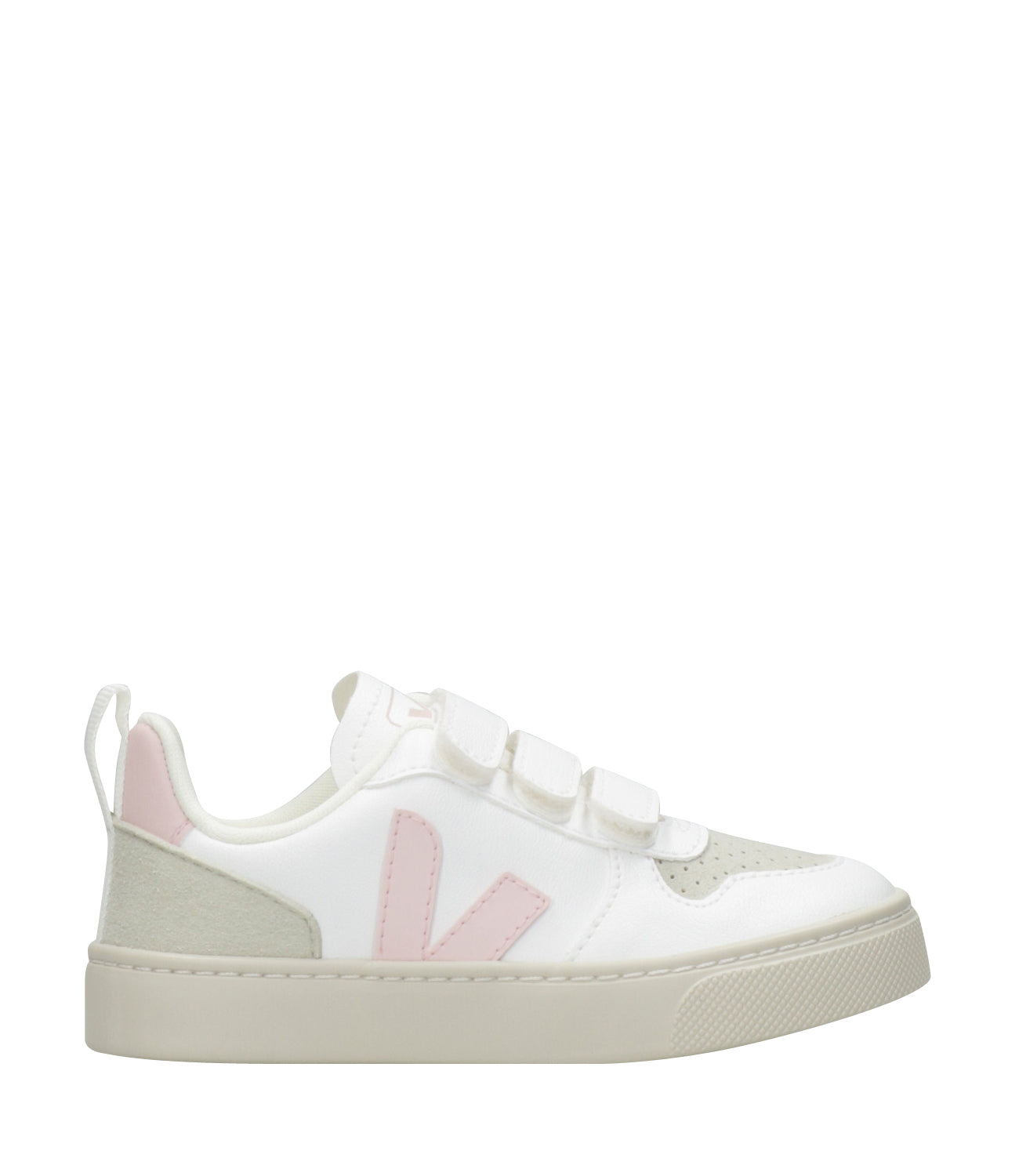 Veja Kids | Sneakers V-12 White and Pink