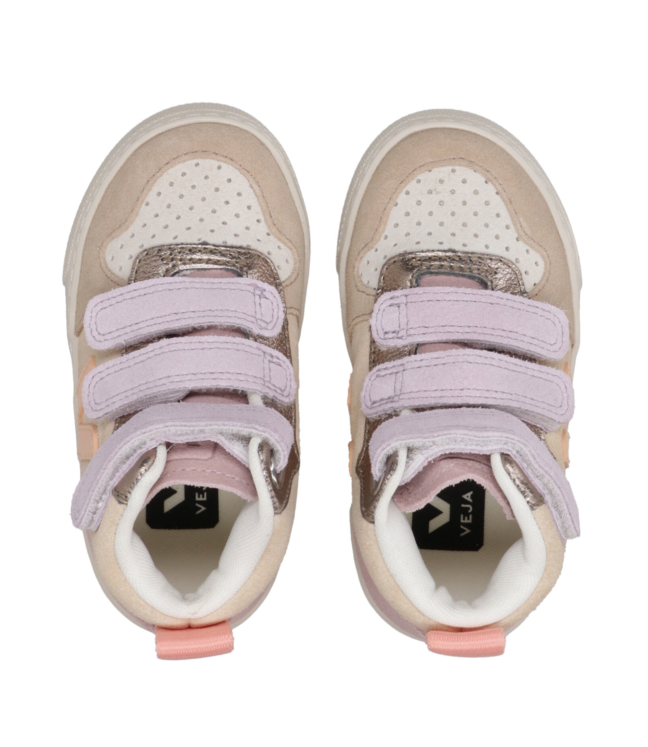 Veja Kids | Sneakers V-10 Beige e Lilla