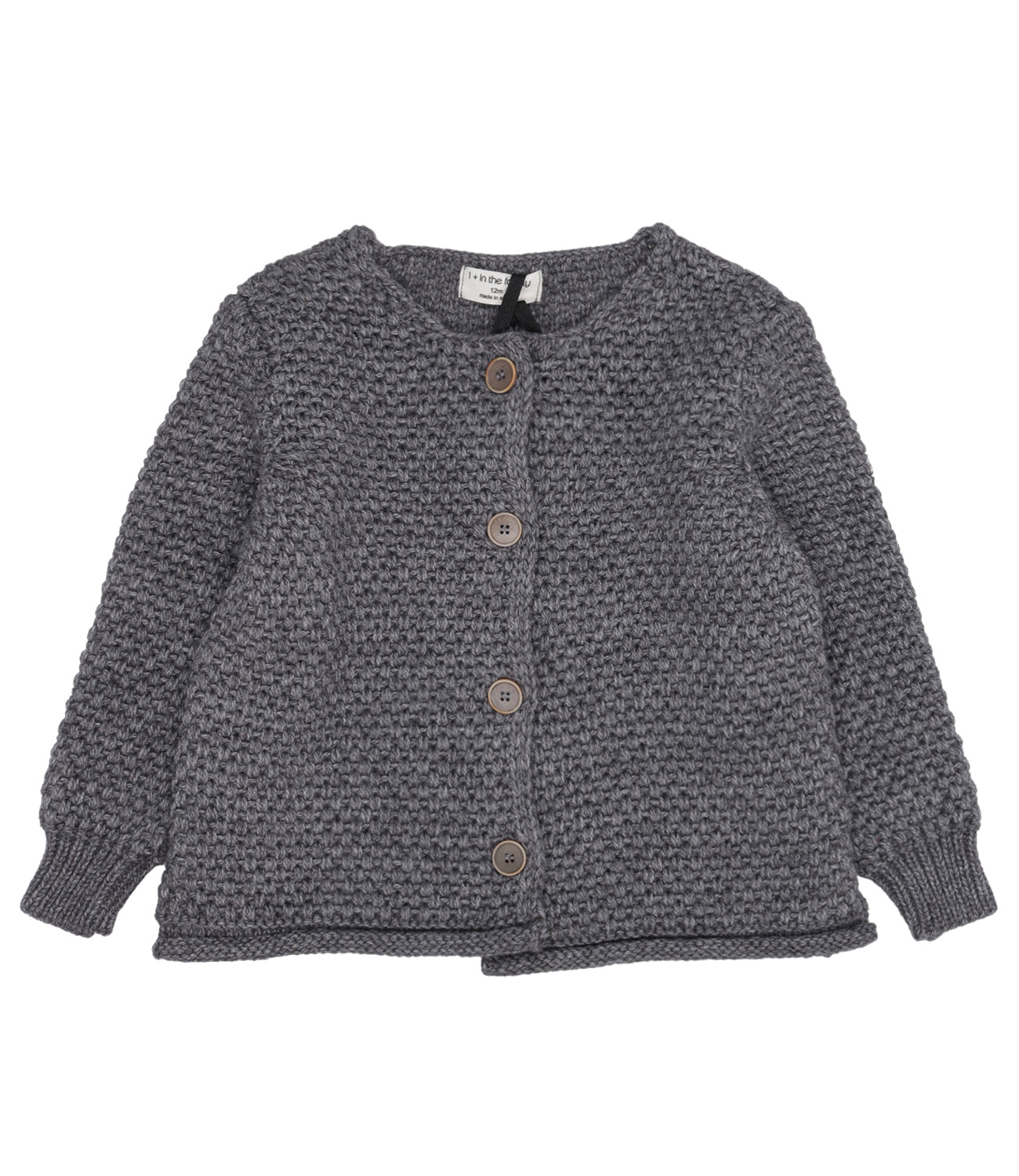 1+ in the family | Anthracite Cardigan