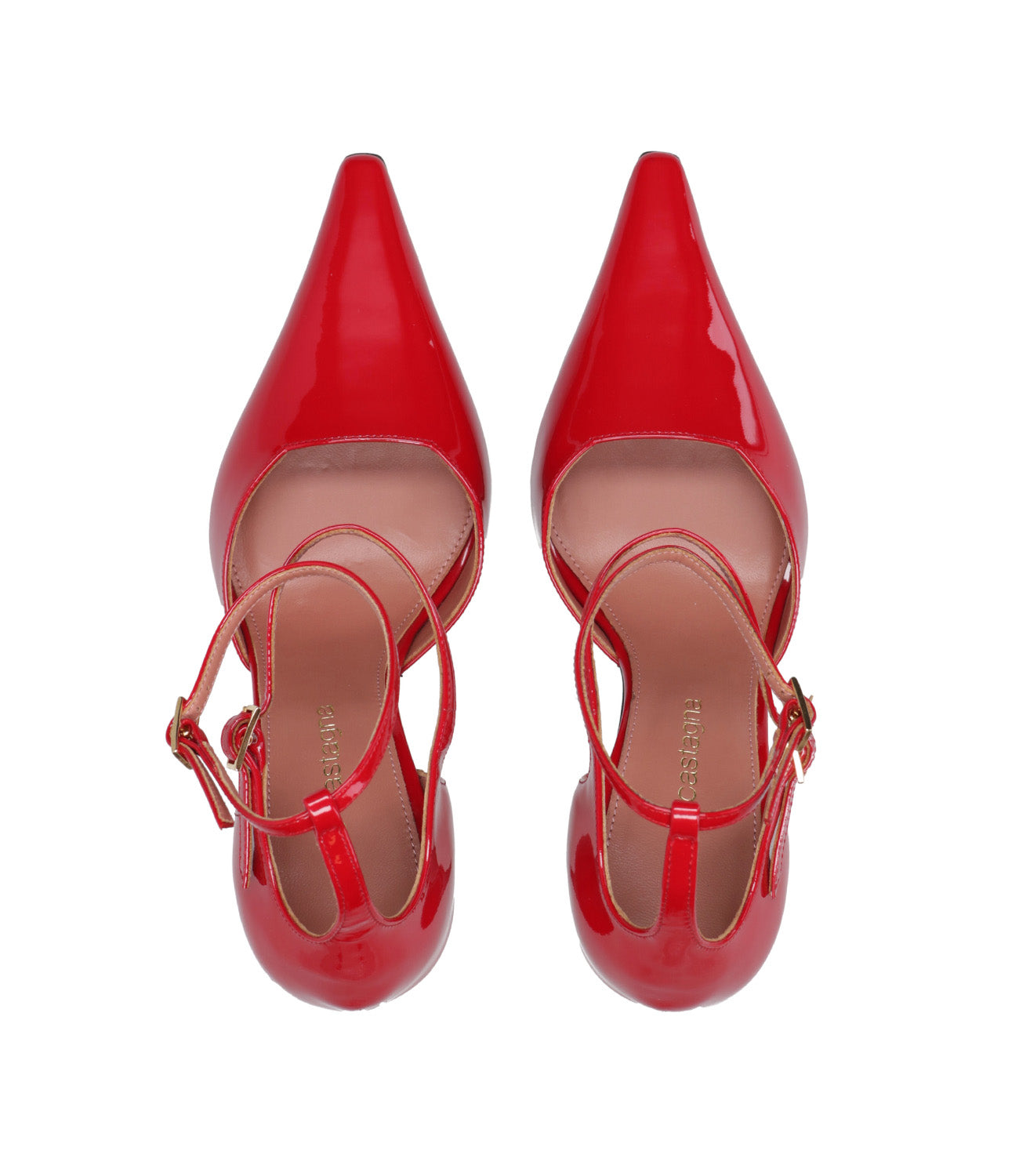 Aldo Castagna | Decolletè Erin1 Rosso