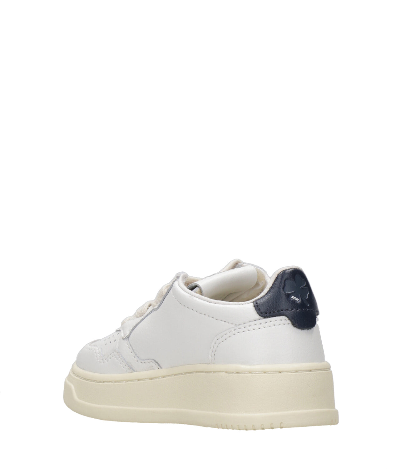 Autry Kids | Medalist Low White and Blue Sneakers