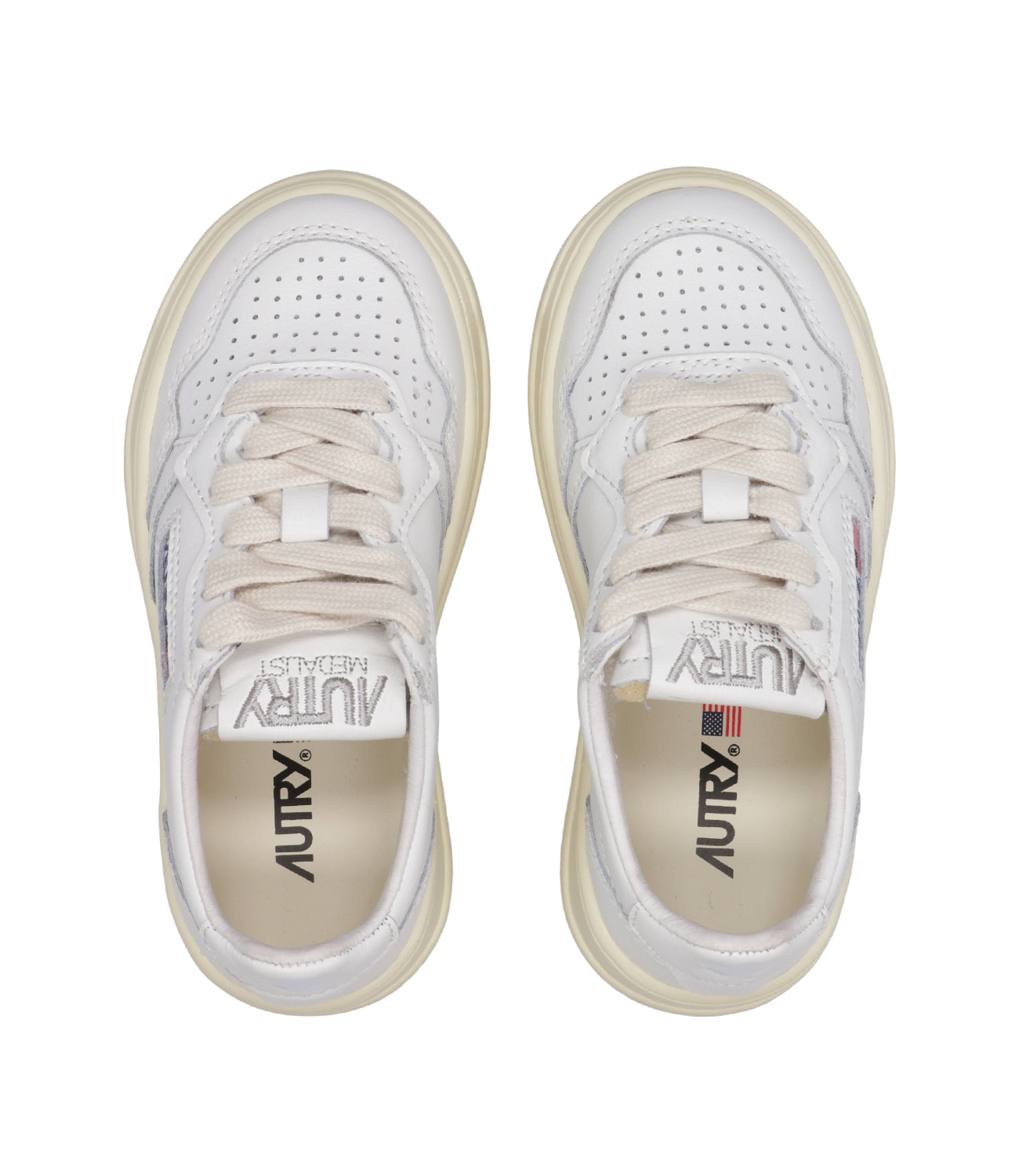 Autry Kids | Medalist Low Sneakers White