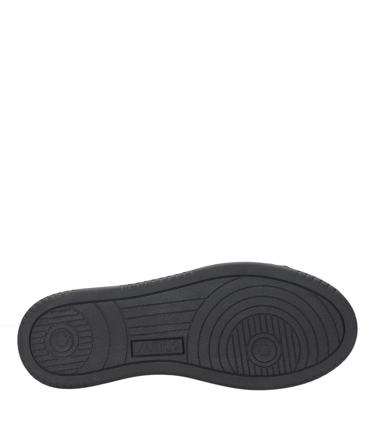Autry | Platform Low White and Black Sneakers