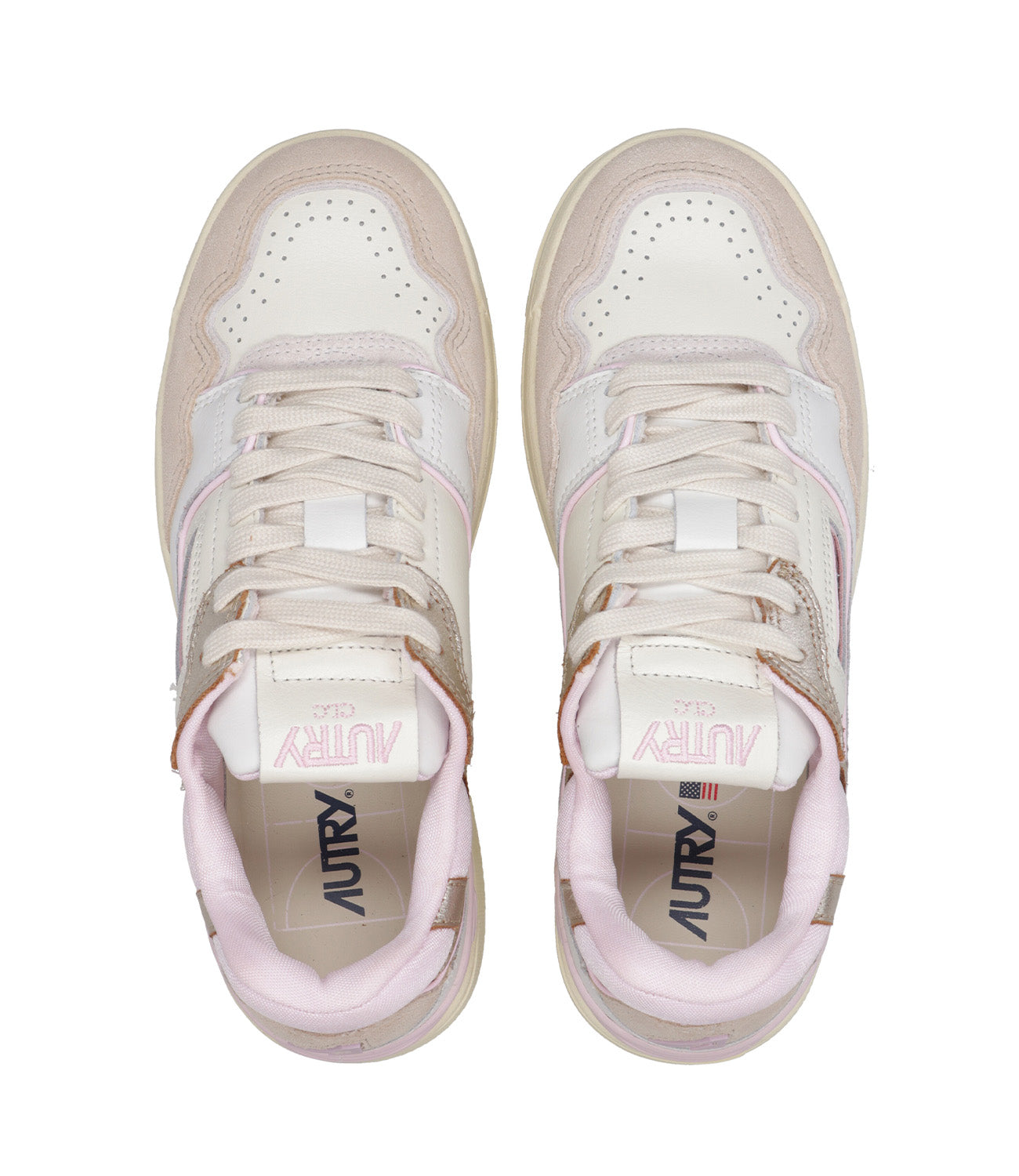Autry | Sneakers Clc White and Pink