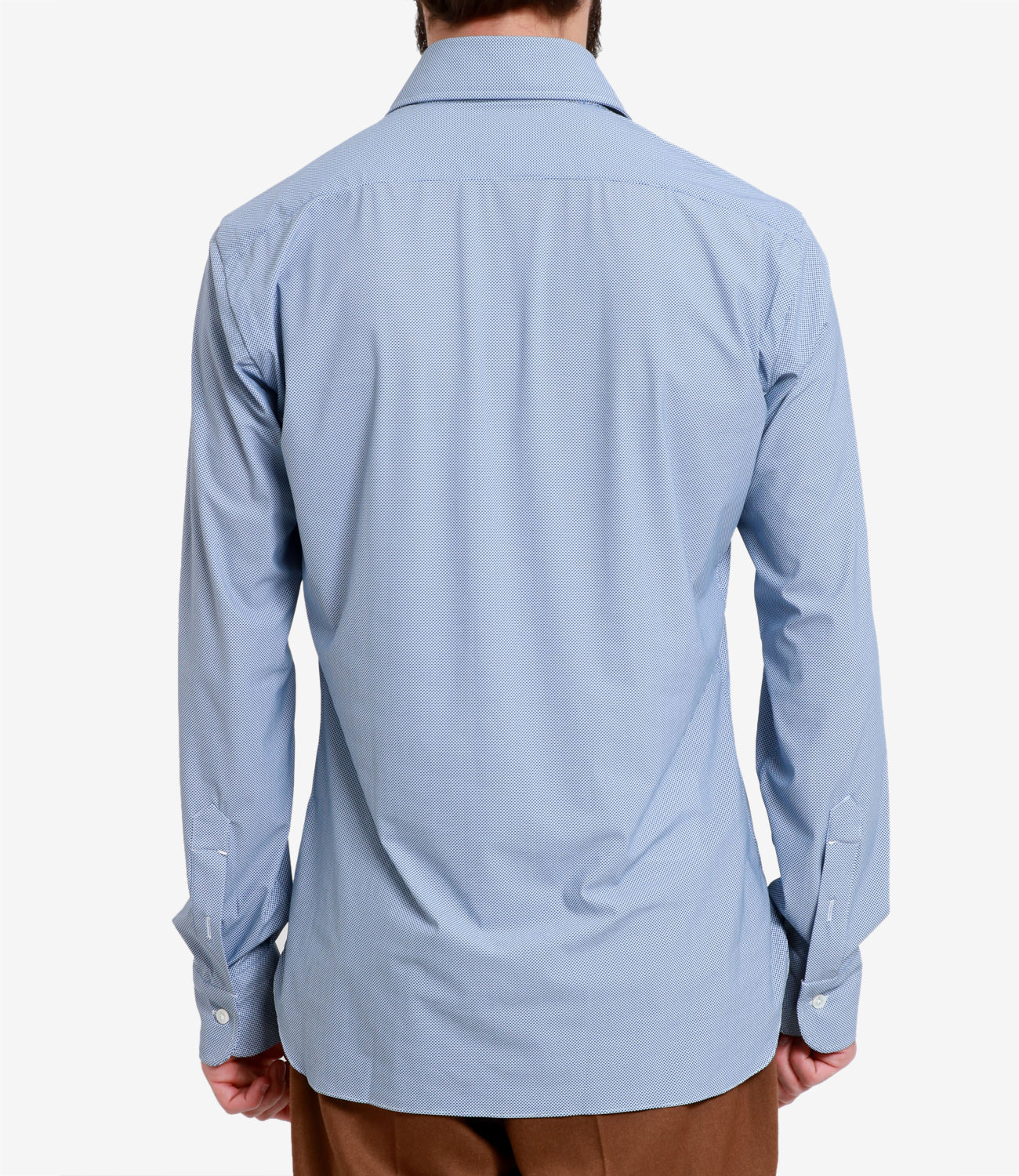 Barba | Camicia Bianco e Azzurro