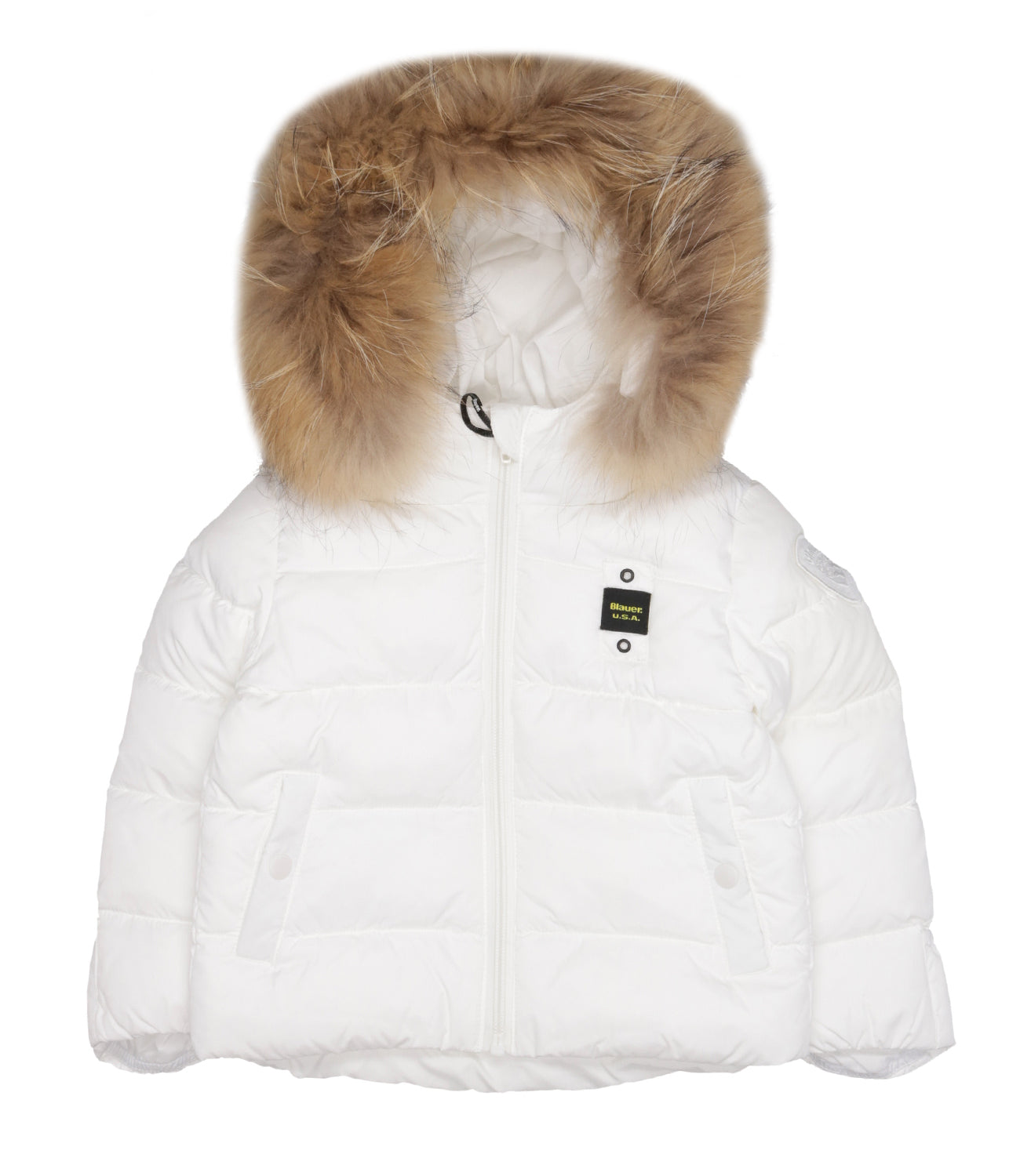 Blauer Junior | Giubbotto Eagle Baby Bianco ottico