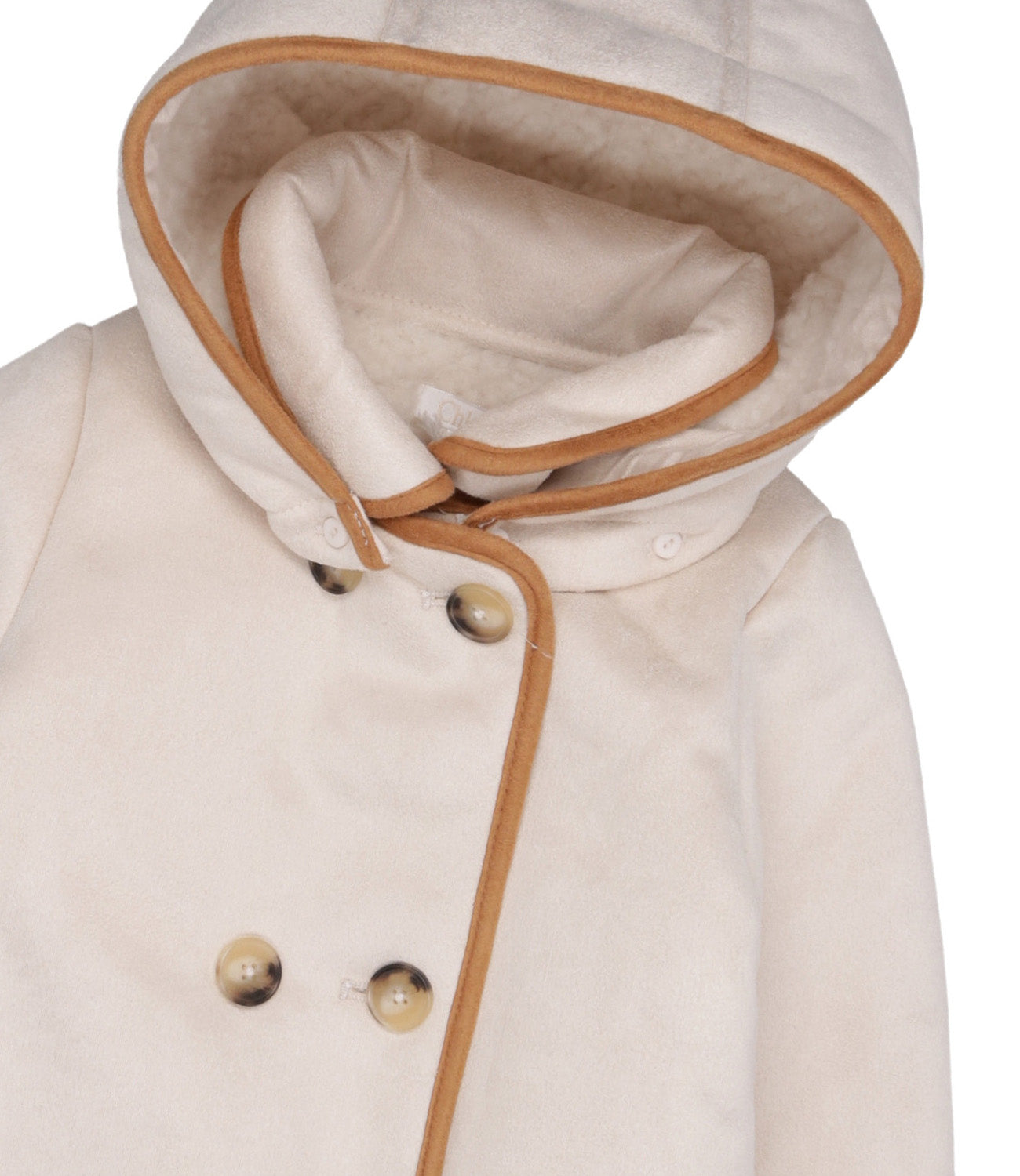 Chloè Kids | Cappotto Heritage D3 Sabbia