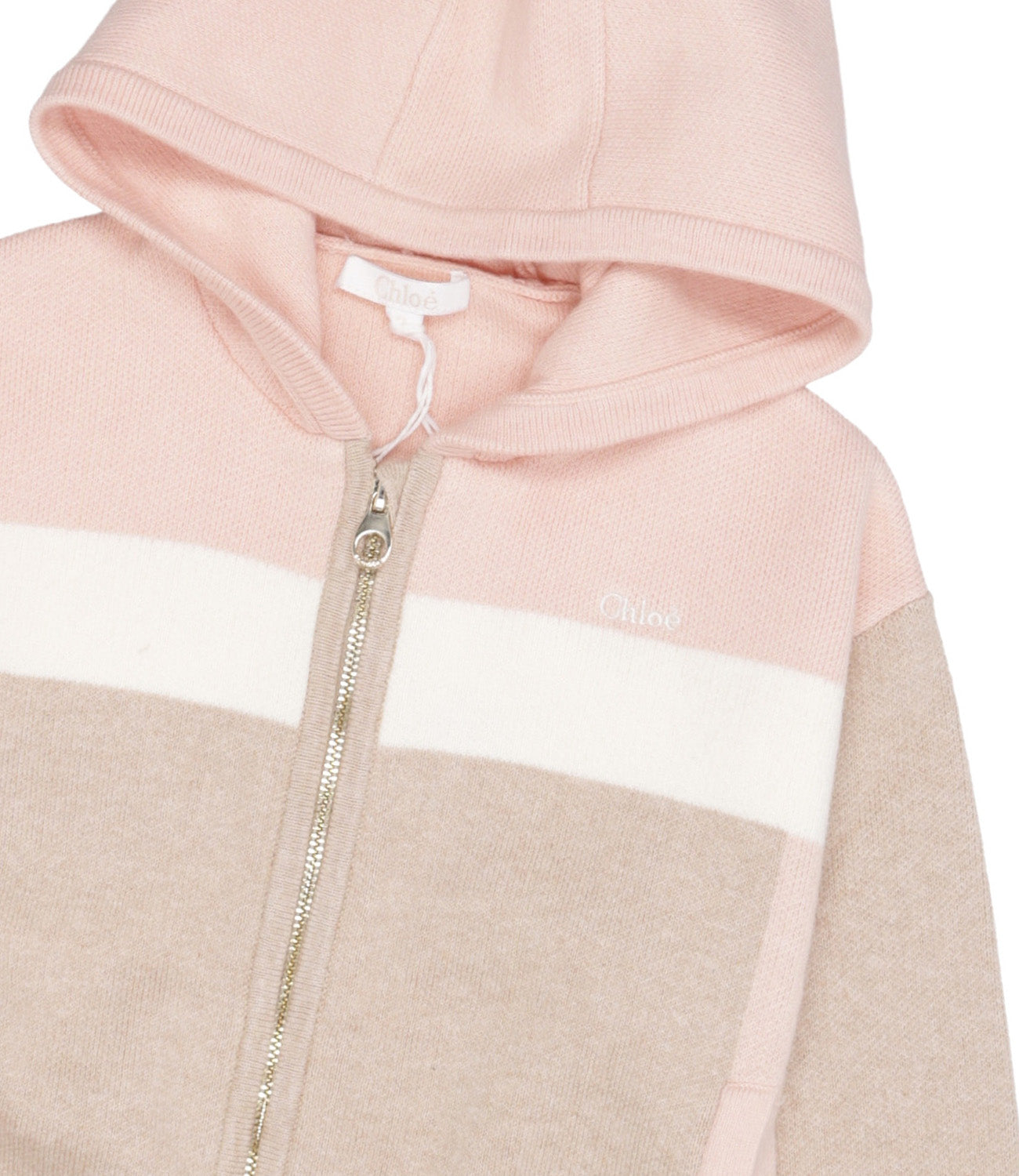 Chloè Kids | Set Maglia e Pantalone Heritage D2 Beige