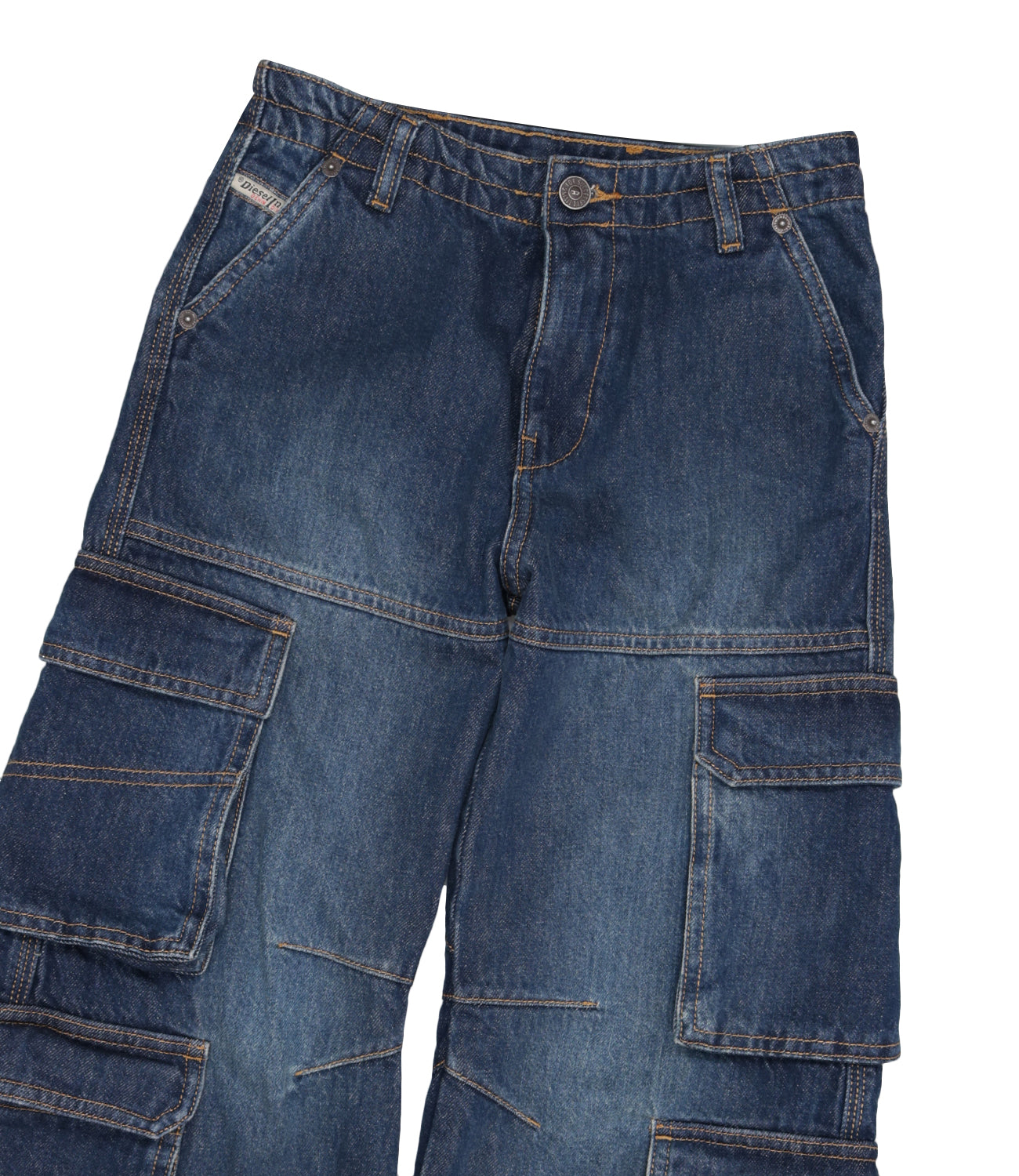 Diesel Kids | Jeans D-Sire-Cargo-J Denim medio