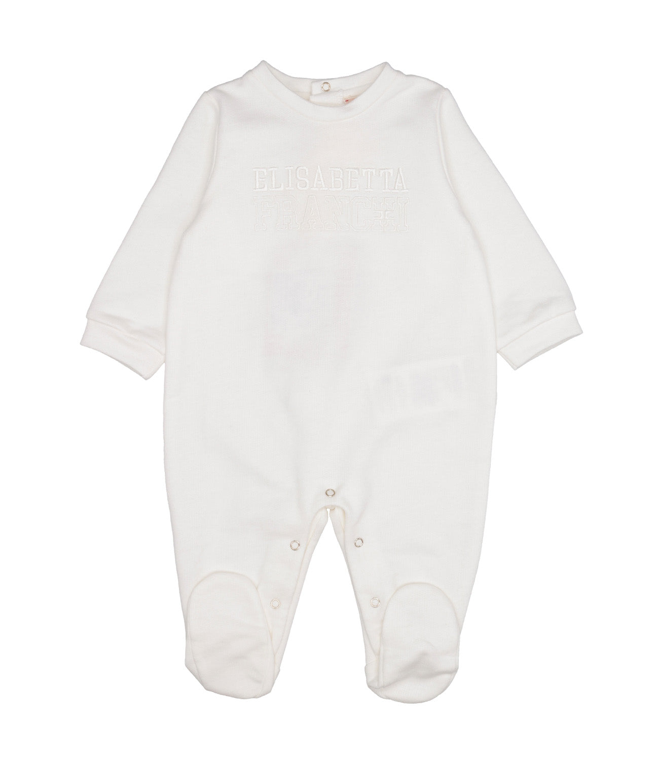 Elisabetta Franchi La Mia Bambina |Tutina Panna