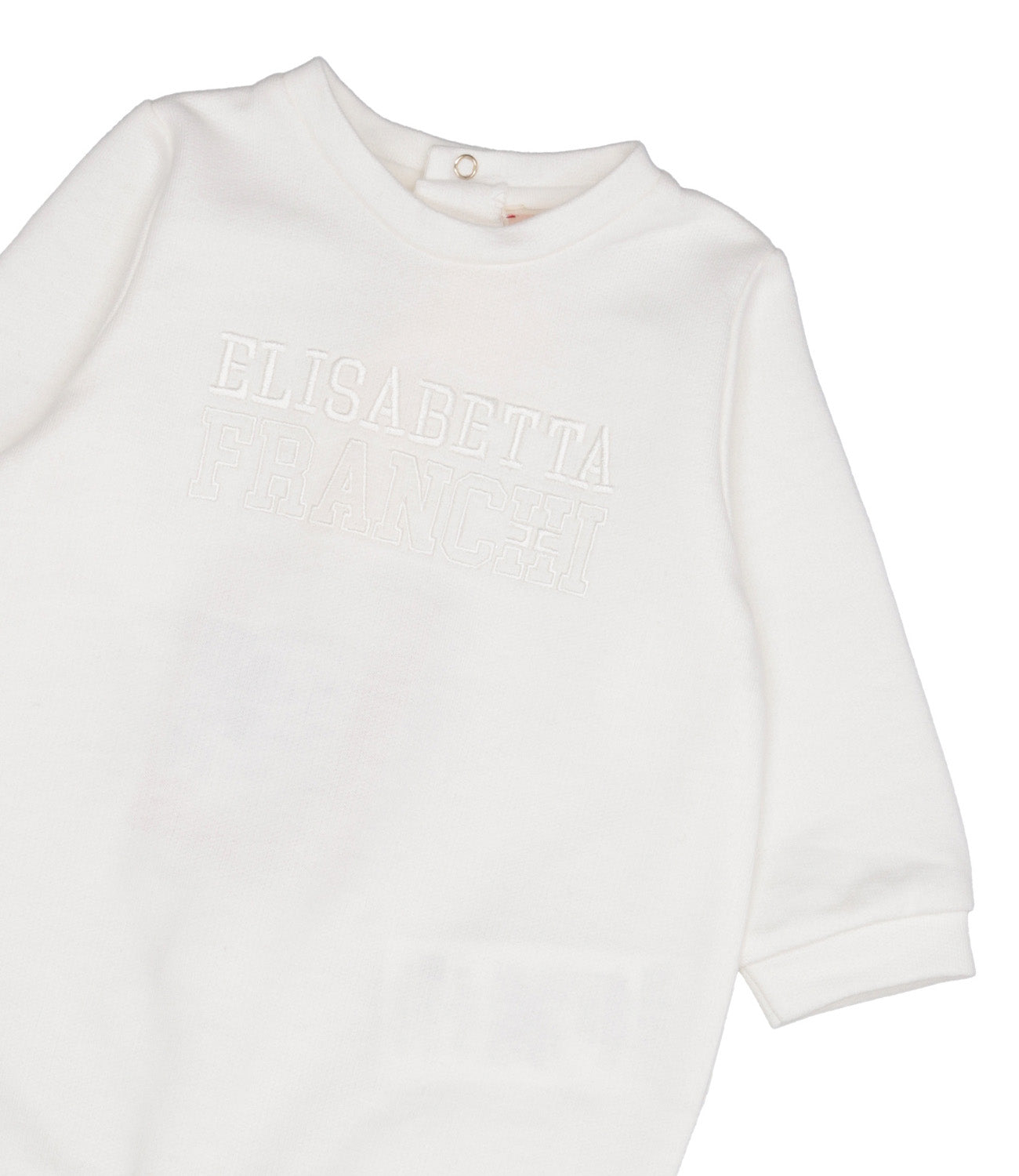 Elisabetta Franchi La Mia Bambina |Tutina Panna