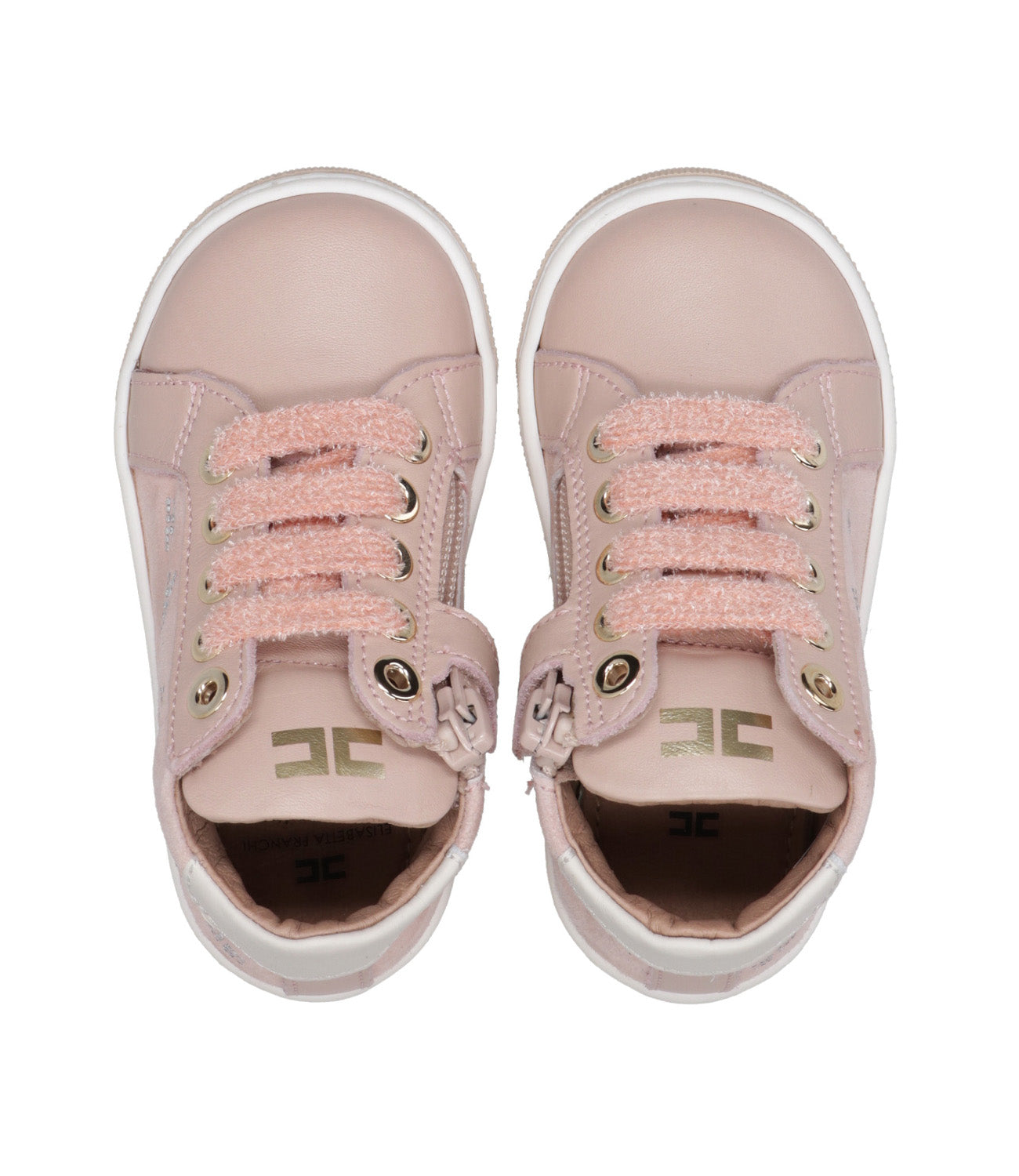 Elisabetta Franchi La Mia Bambina | Sneakers Rosa e Avorio
