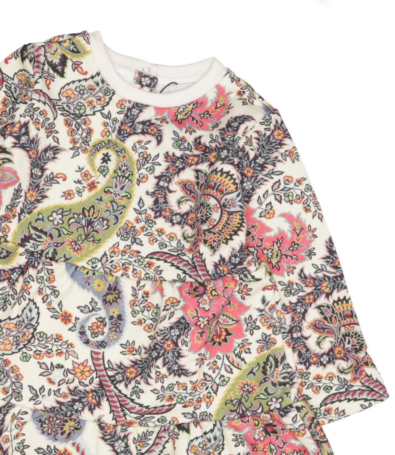 Etro Kids | Abito Marrone e Verde Militare