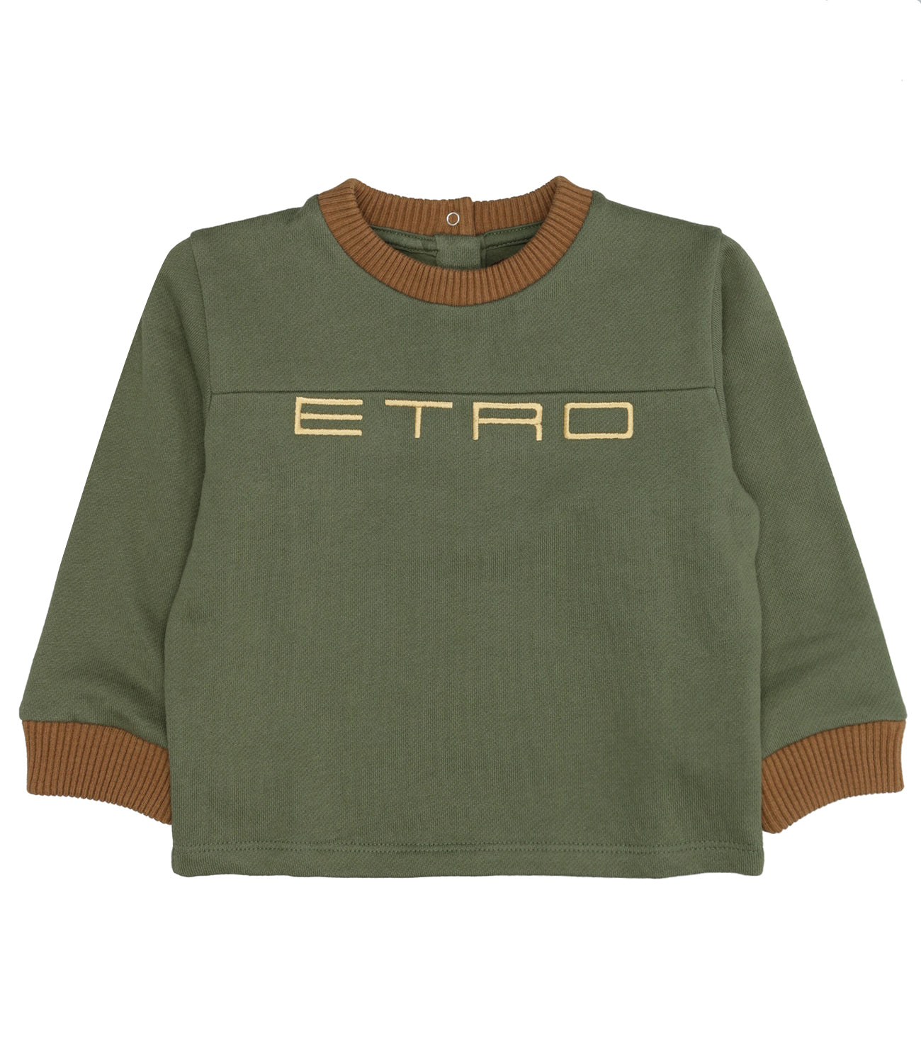 Etro Kids | Felpa Verde