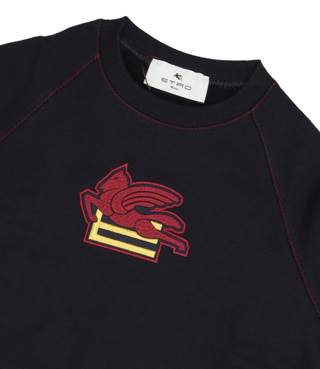 Etro Kids | Blue and Bordeaux Sweatshirt