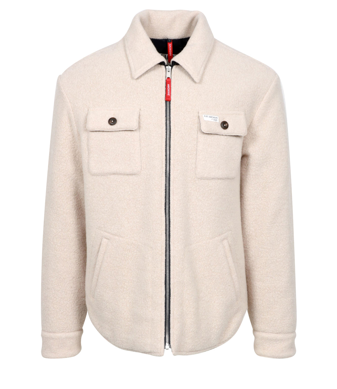 Fay | White Wool Archive Jacket