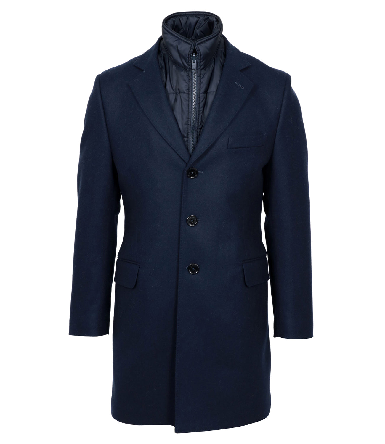 Fay | Double Coat Navy Blue