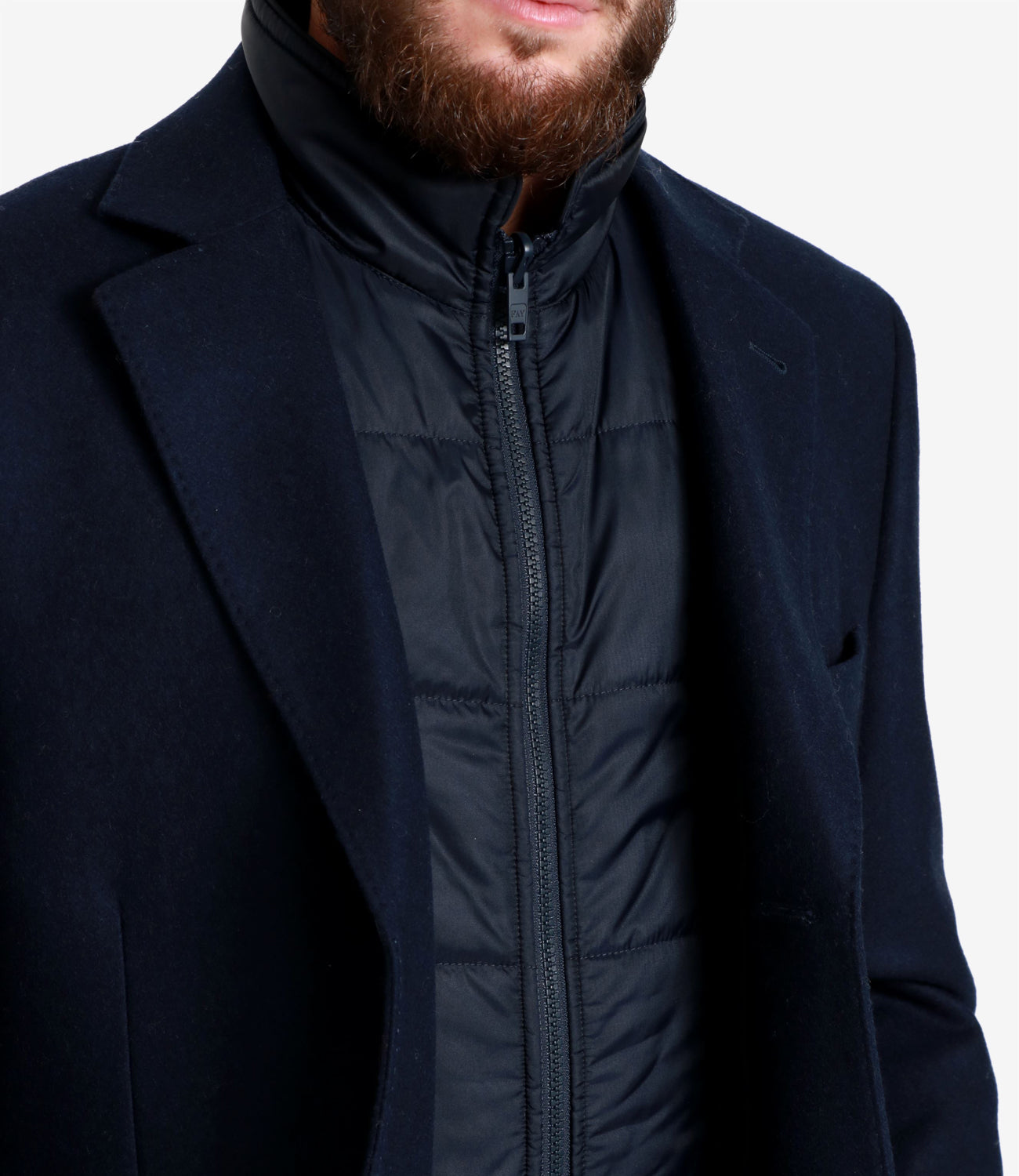Fay | Double Coat Navy Blue