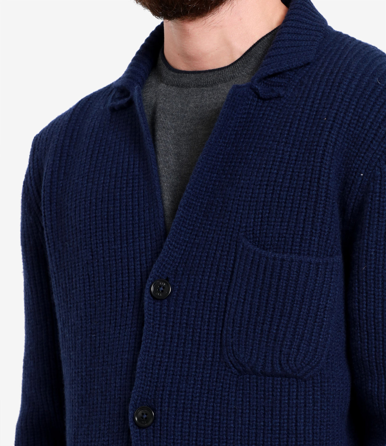 Fay | Cardigan Blu aperto