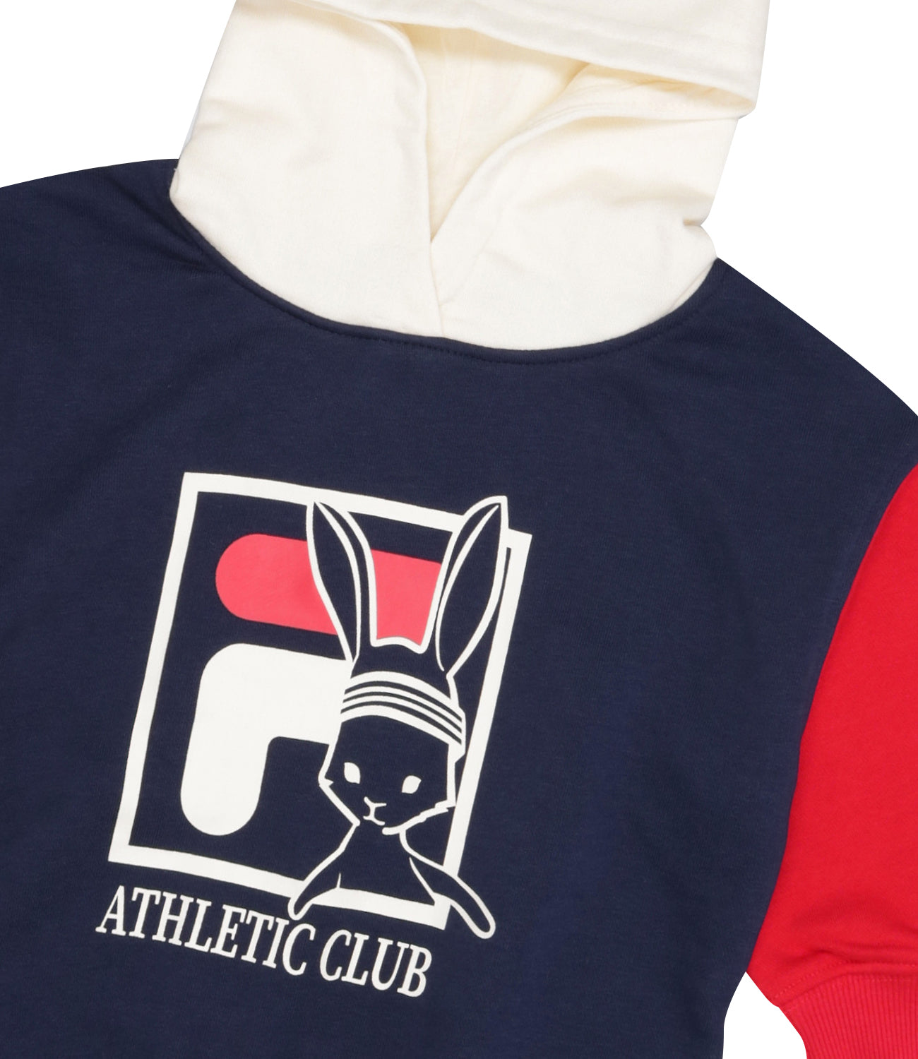 Fila Kids | Felpa Blu Navy Rosso e Bianco