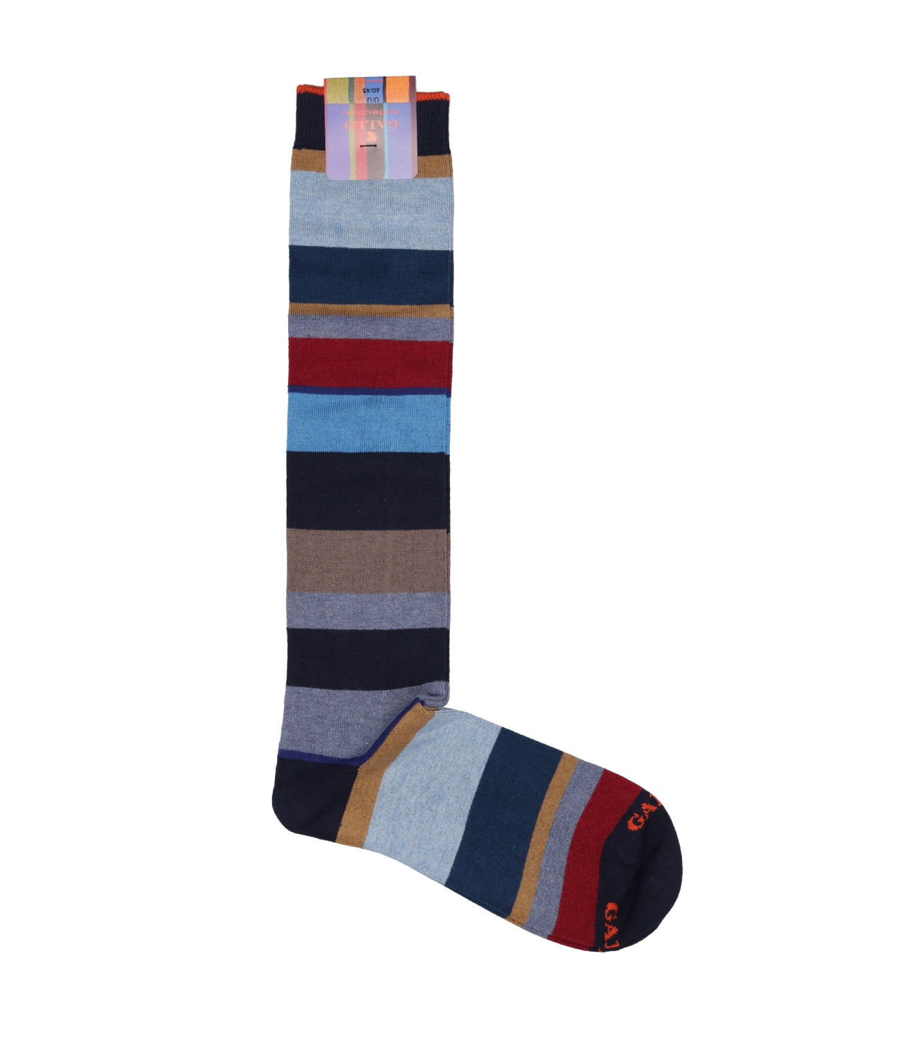 Gallo | Navy Blue and Bordeaux Socks