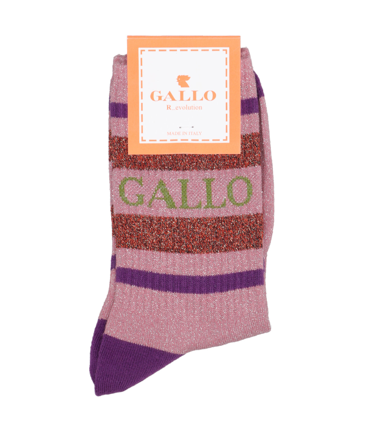 Gallo | Calzini Righe Mosto