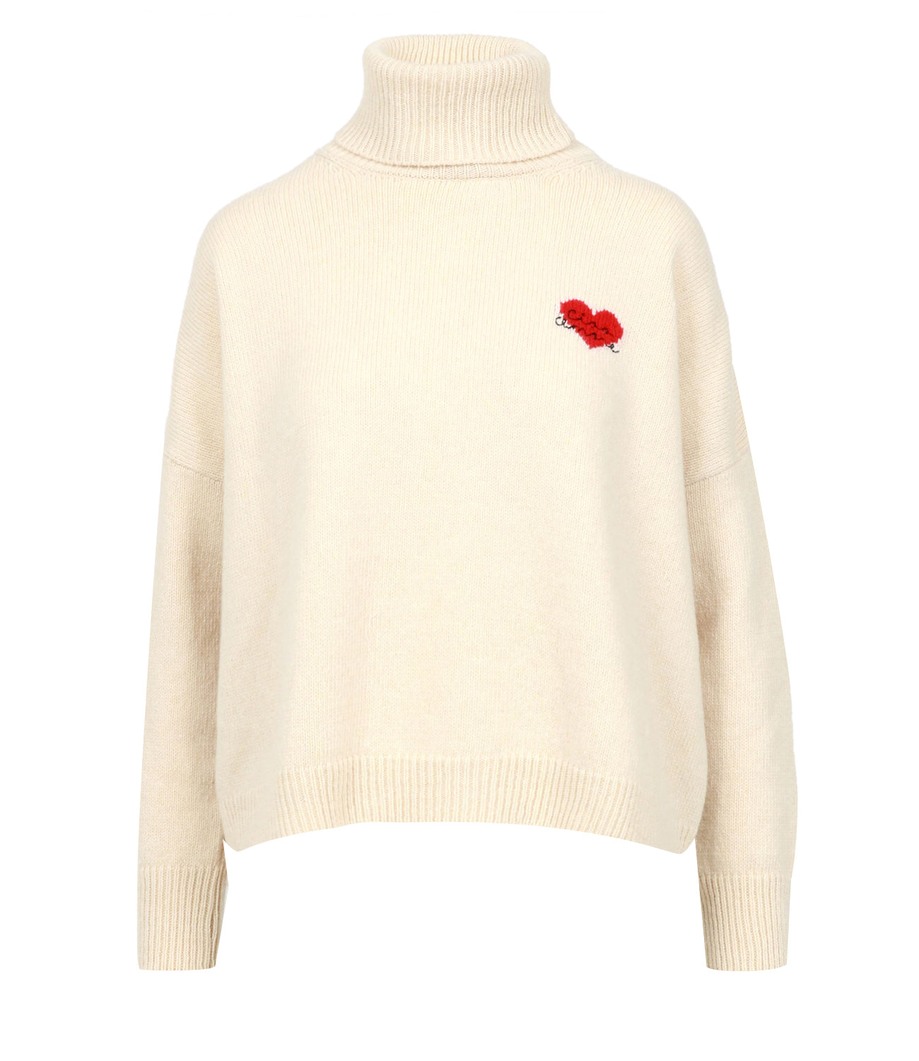 Giada Benincasa | Sweater Heart beat Beige