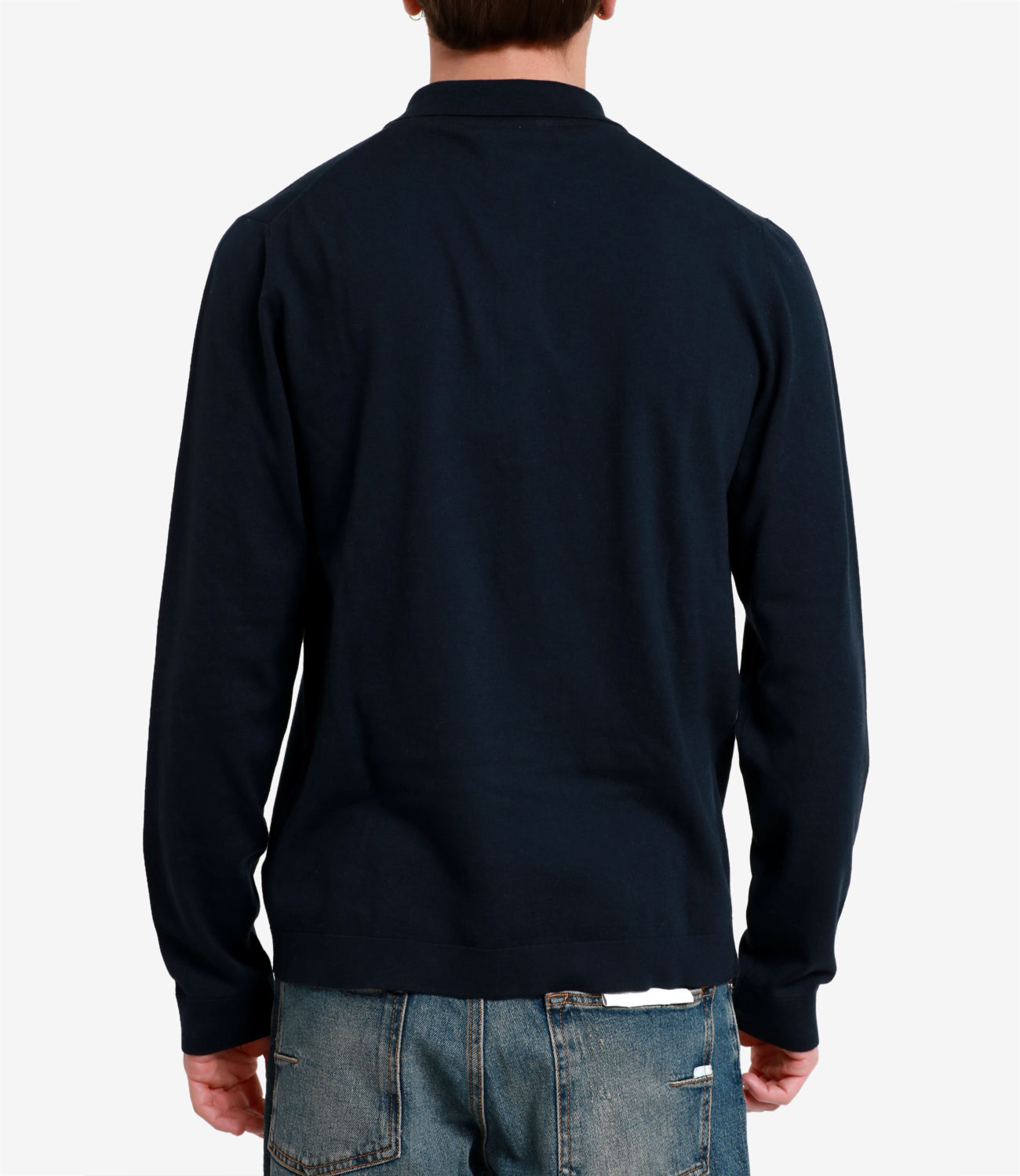 Grifoni | Navy Blue Polo