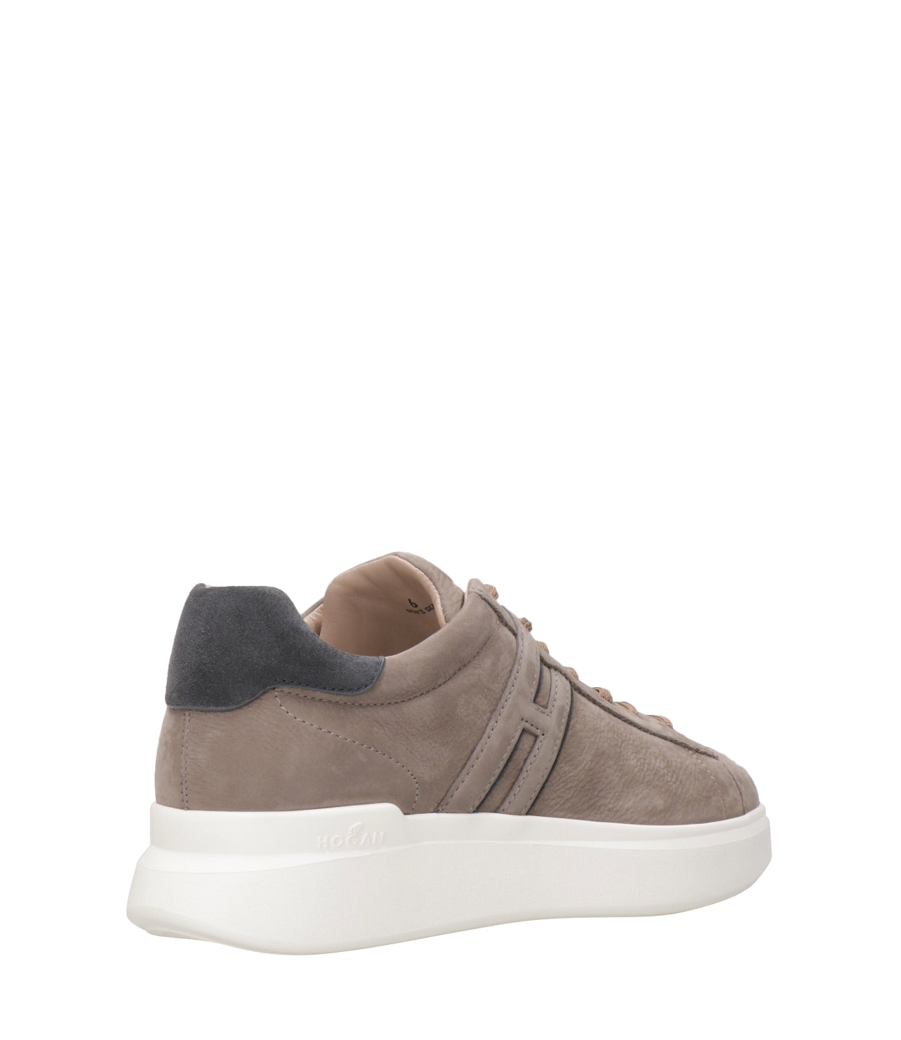 Hogan | H580 Taupe and Graphite Sneakers