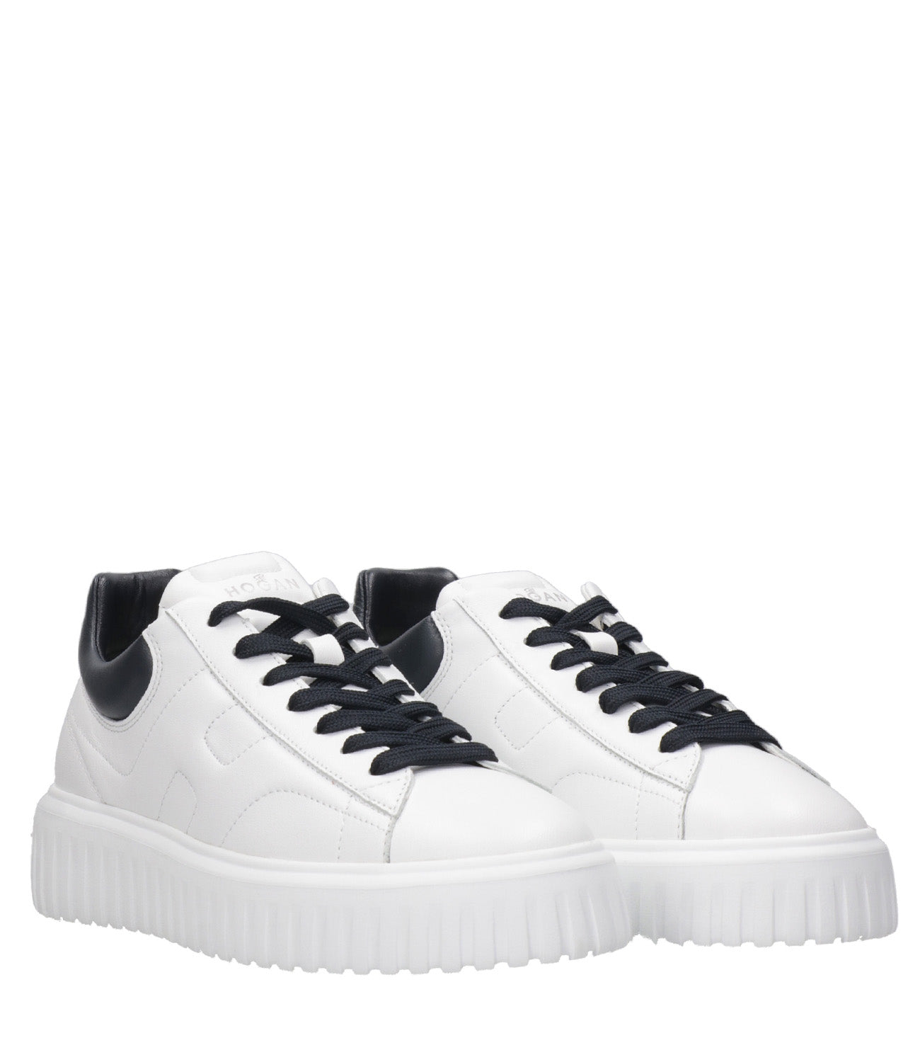 Hogan | Sneakers H-Stripes Bianco e Blu