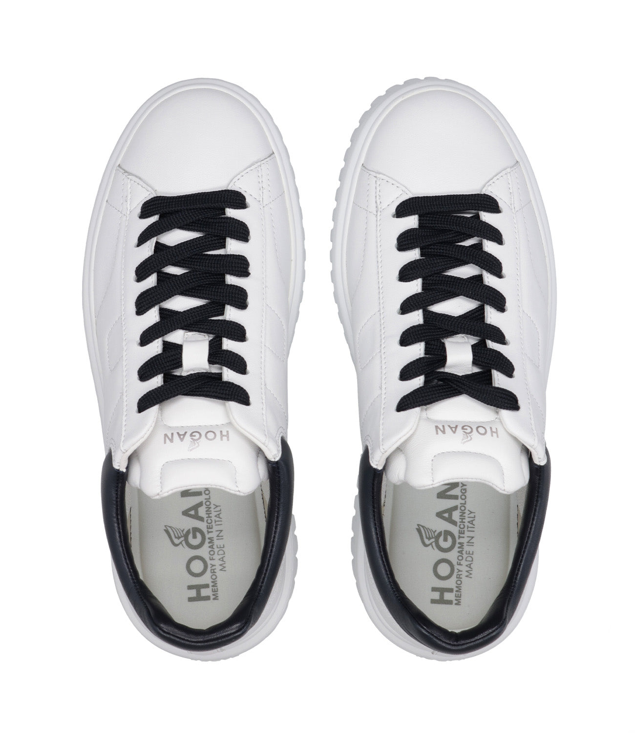 Hogan | Sneakers H-Stripes White and Blue