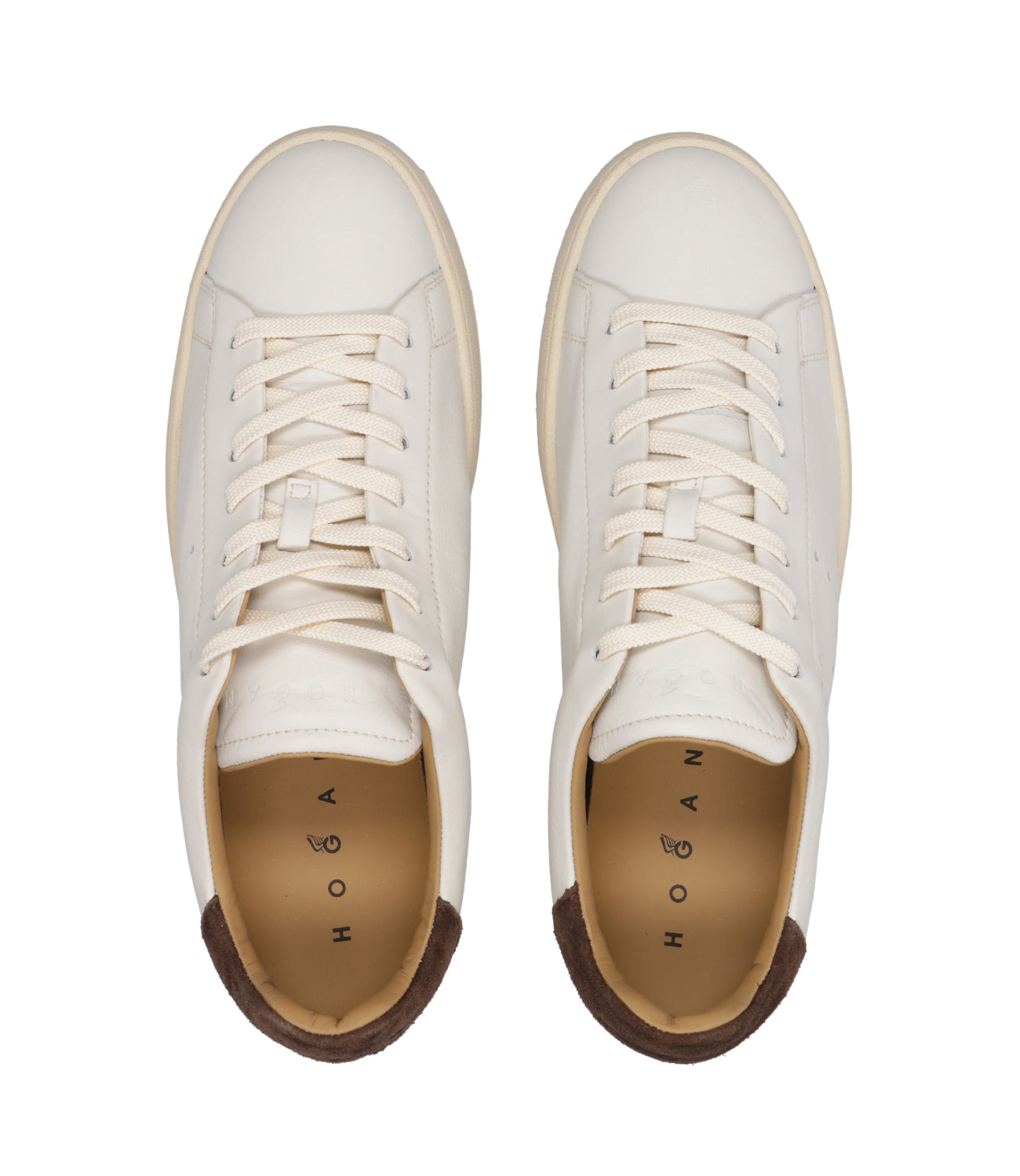 Hogan | Sneakers H672 White and Brown