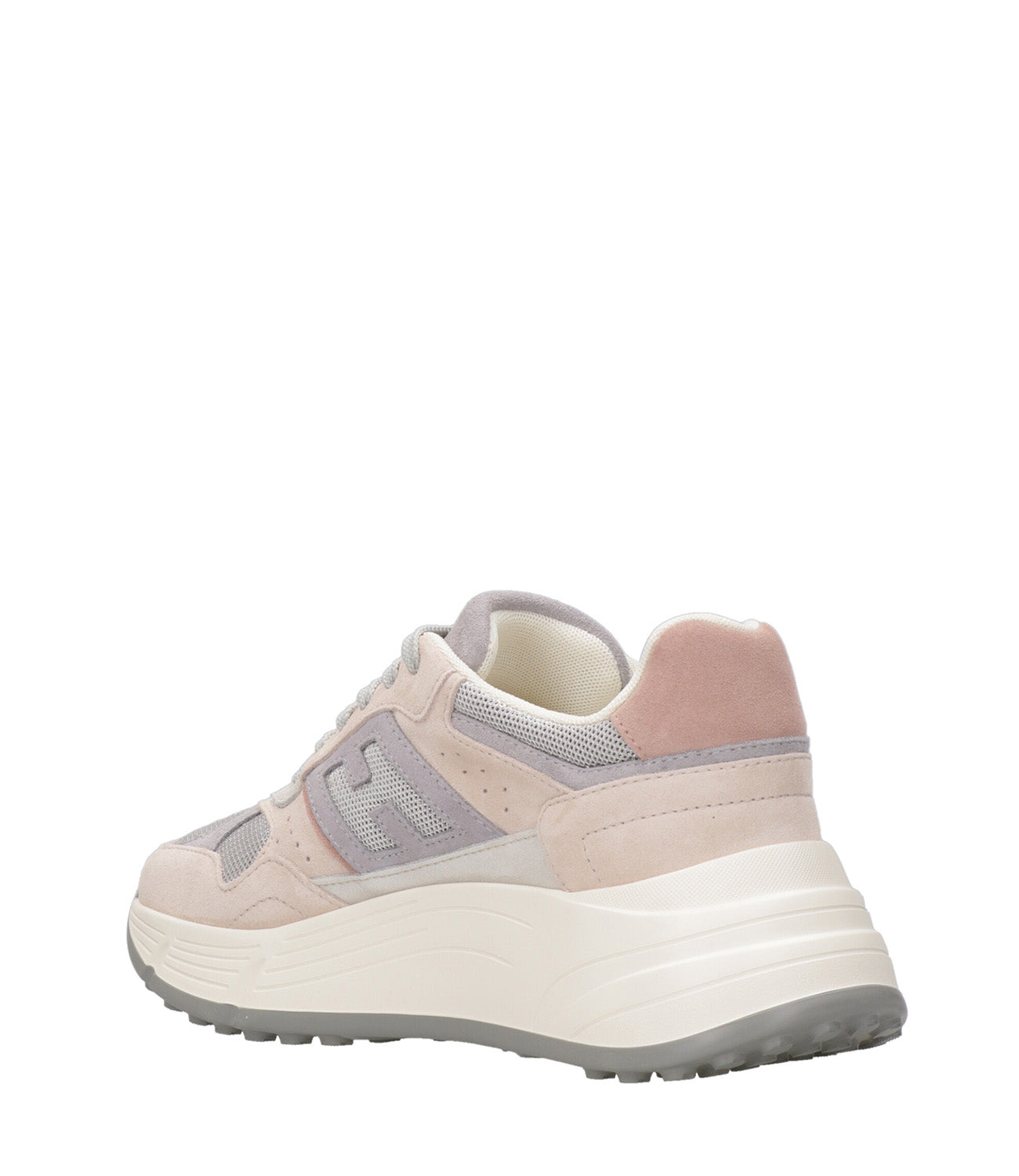 Hogan | Sneakers H669 Allacciato H Cipria antico e Grigio medio