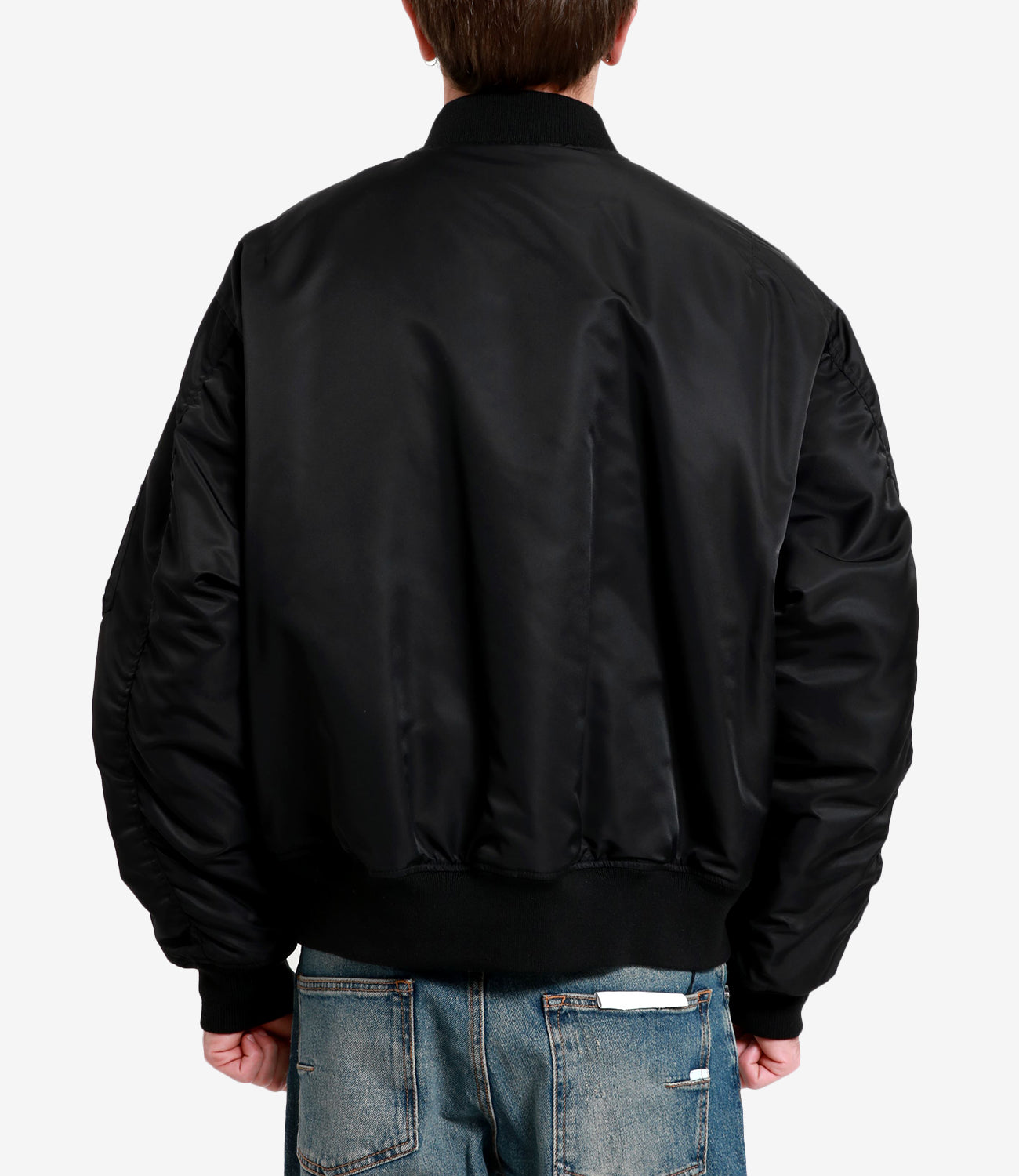 Hogan | Black and Military Green Bomber Jacket