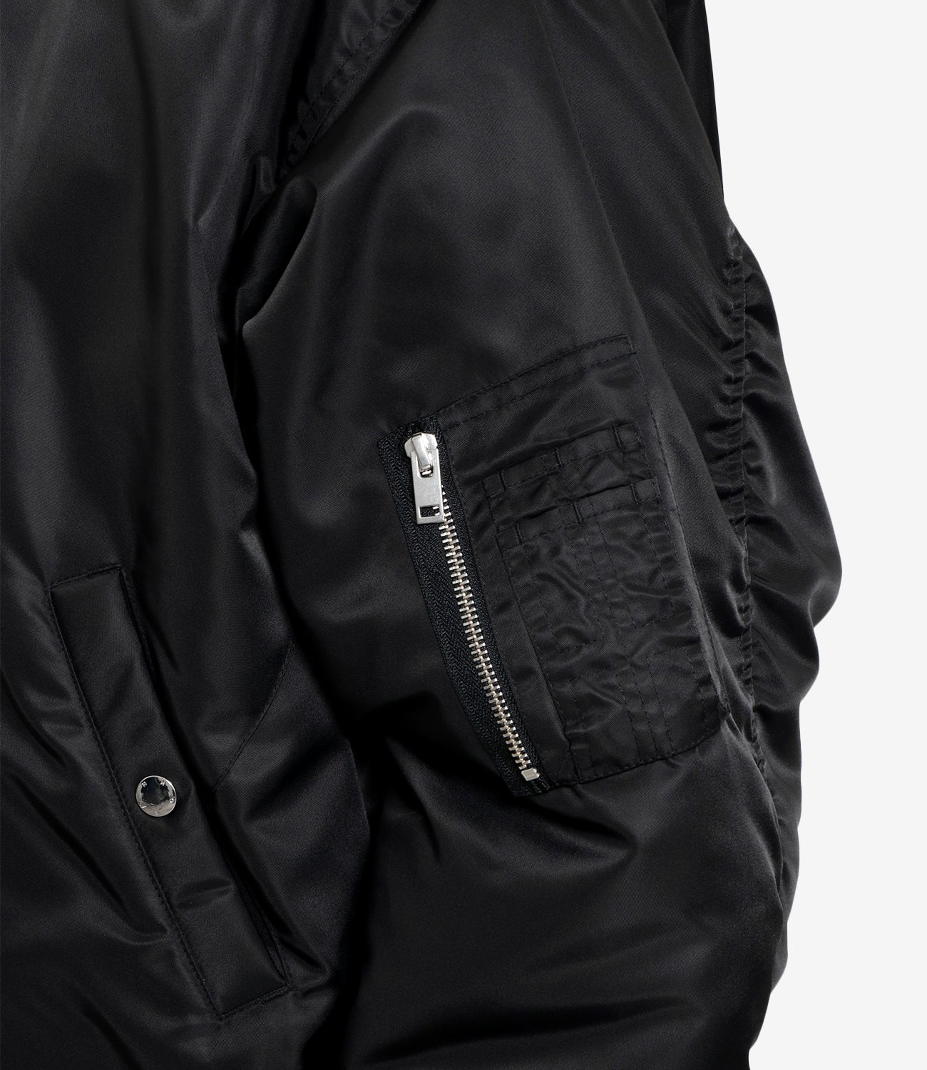 Hogan | Black and Military Green Bomber Jacket