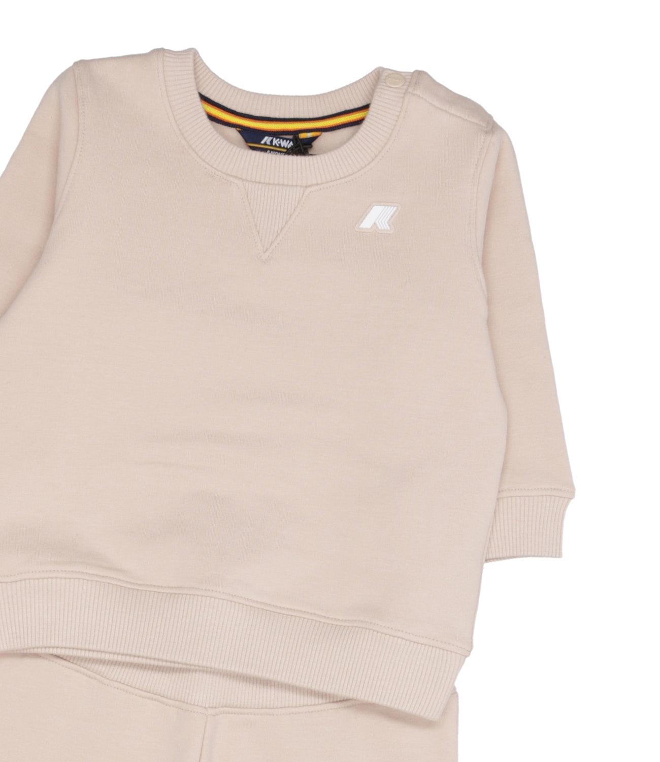 K-Way Kids | Set Felpa e Pantalone Mickette Beige