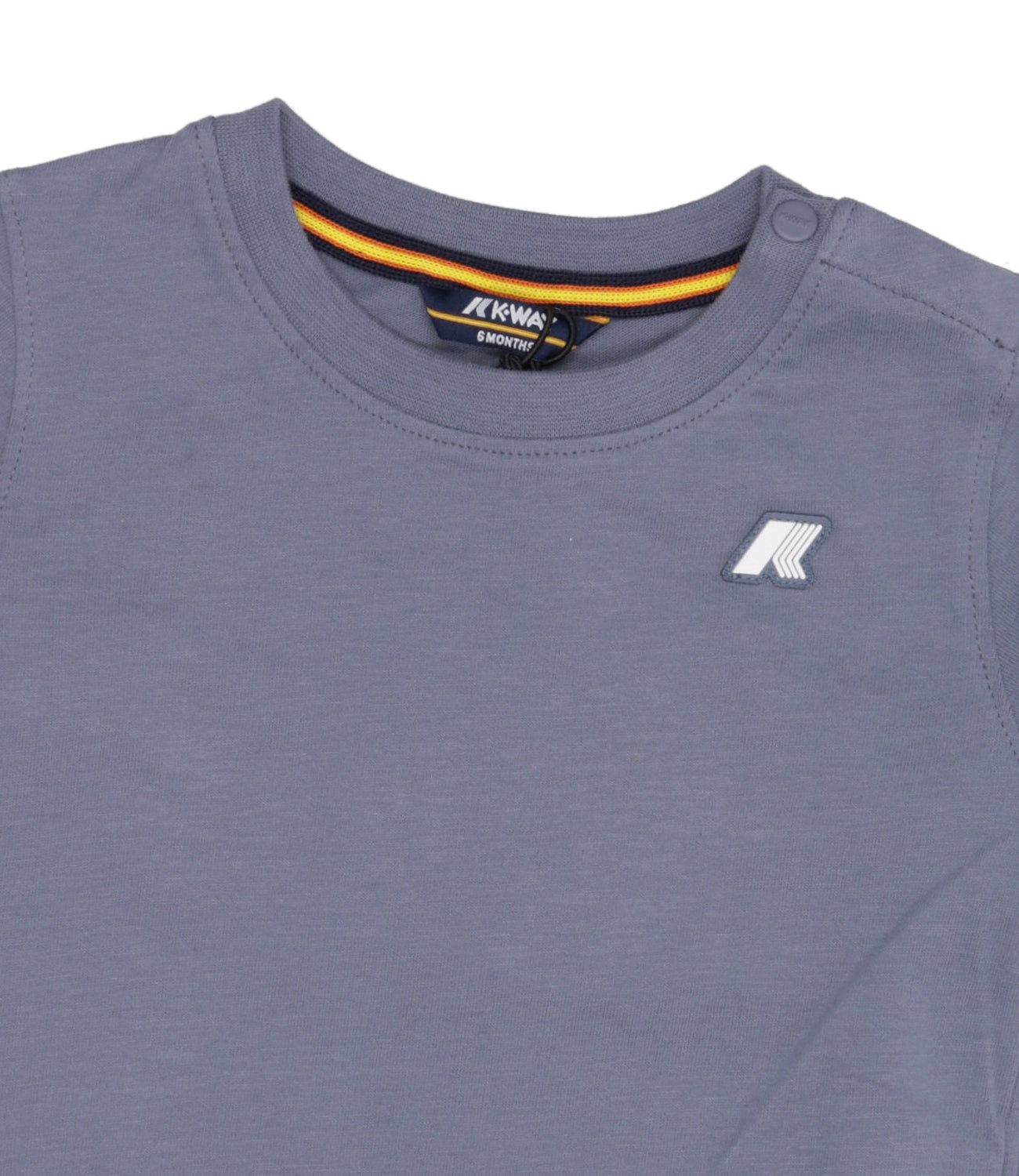 K-Way Kids | E. Elmette Peach Gray T-Shirt