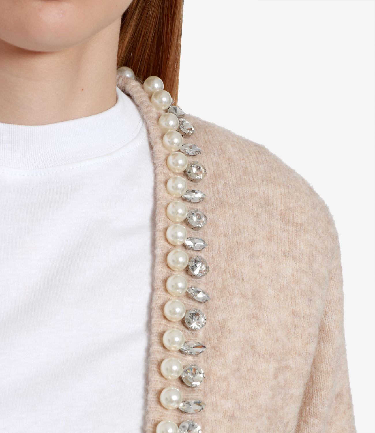 Kaos | Cardigan Cipria