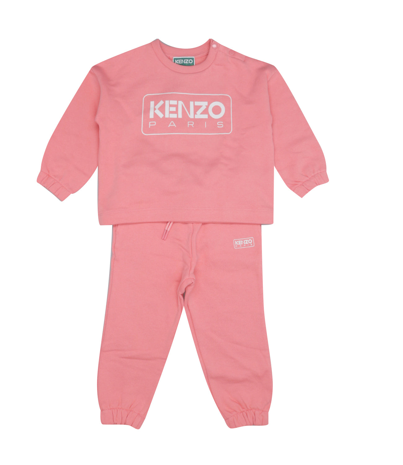 Kenzo Kids Kenzo Kids Pink Sweatshirt and Pant Set K60486