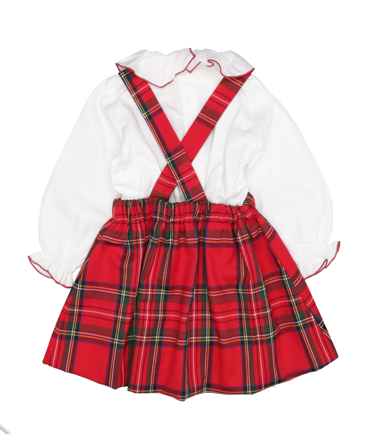 La Stupenderia | Set Maglia e Gonna Bianca e Rossa