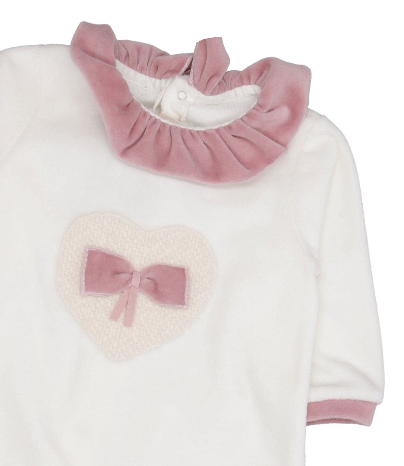 La Stupenderia | Tutina Bianca e Rosa