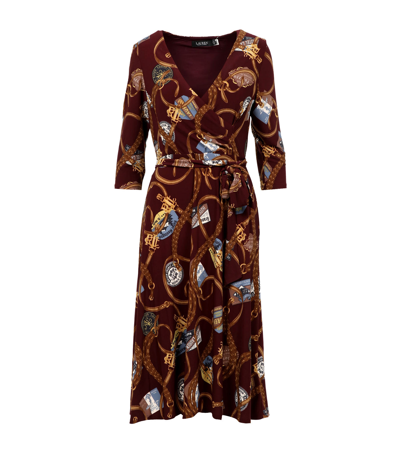 Lauren Ralph Lauren Lauren Ralph Lauren Burgundy Dress 250951440
