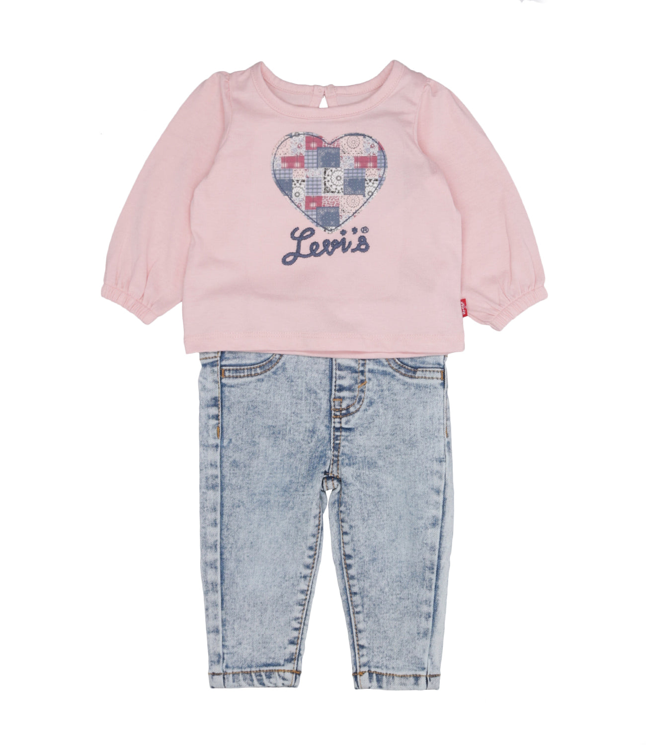 Levis Kids | Set T-Shirt e Pantalone Orchidea e Blu