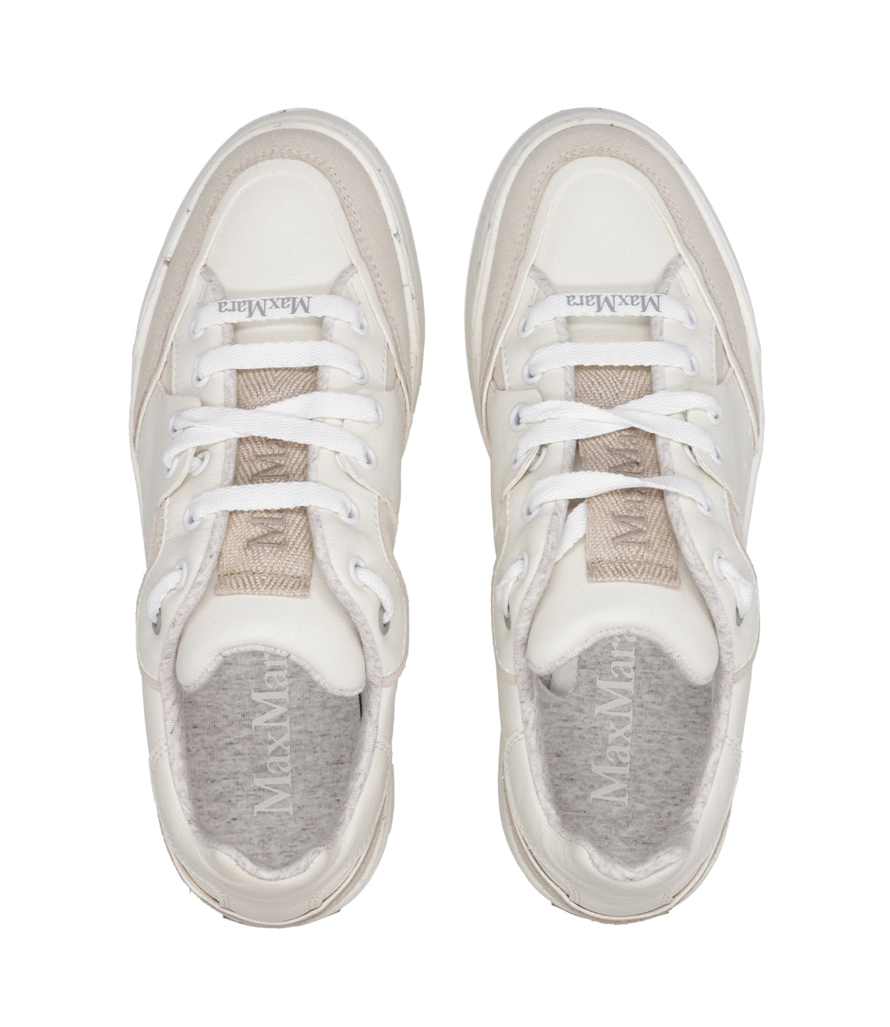 Max Mara | Sneakers Activegre Bianco e Beige