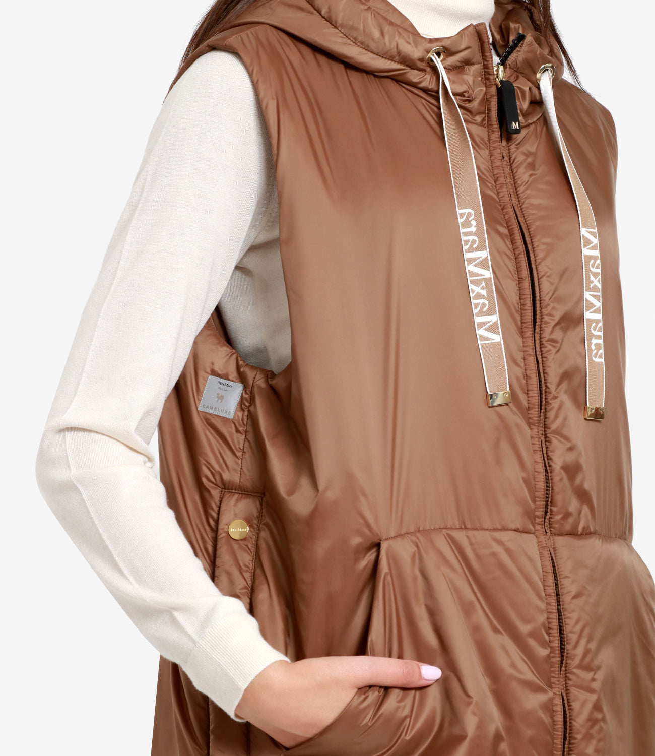 Max Mara The Cube | Gilet Greengil Cammello