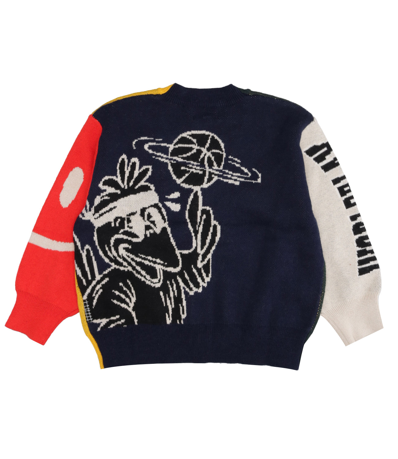 Molo | Burt Black and Yellow Cardigan