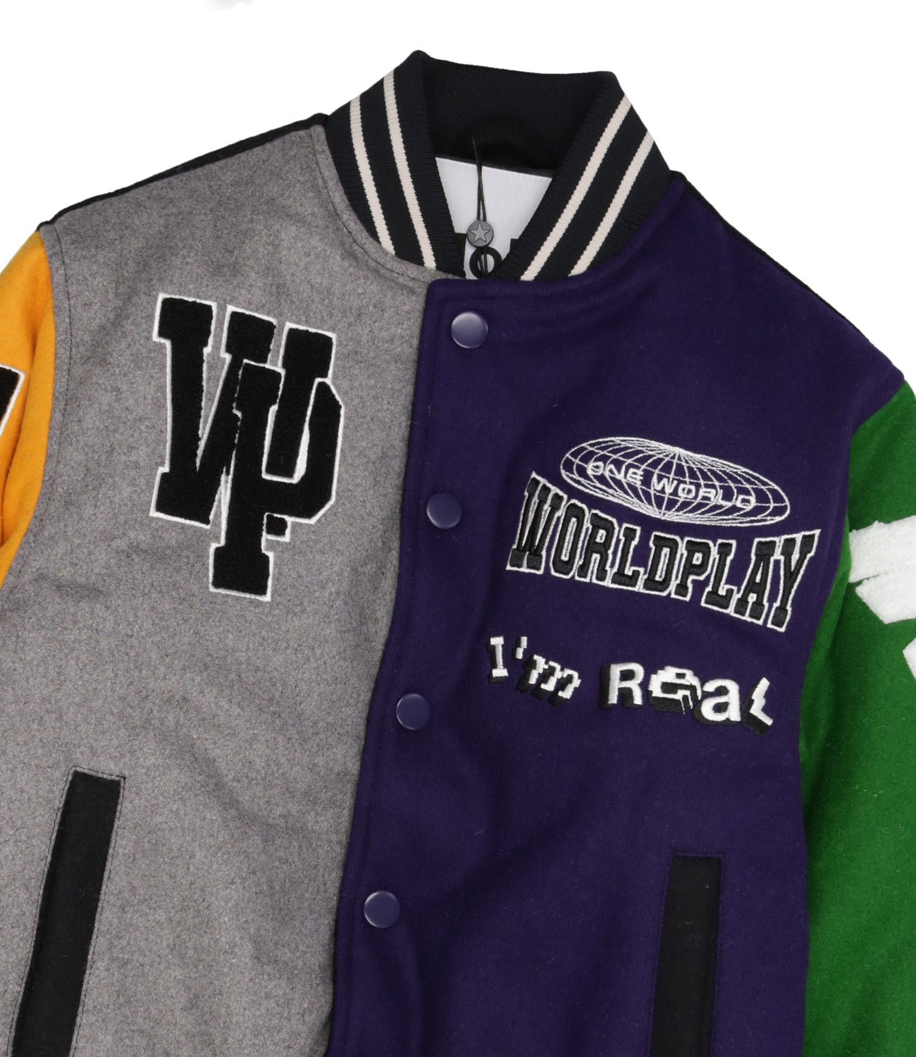 Molo | Hani Grey and Purple Jacket