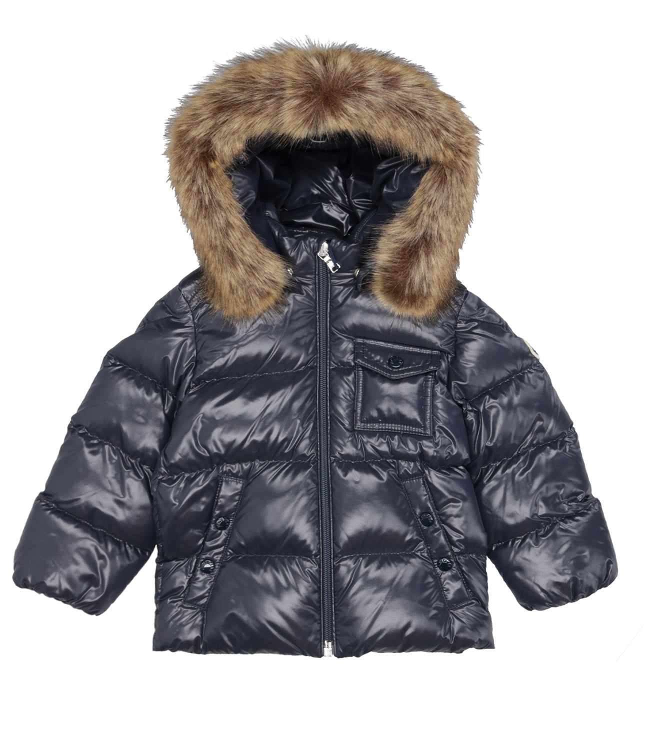 Moncler Junior | Giubbotto K2F Blu navy
