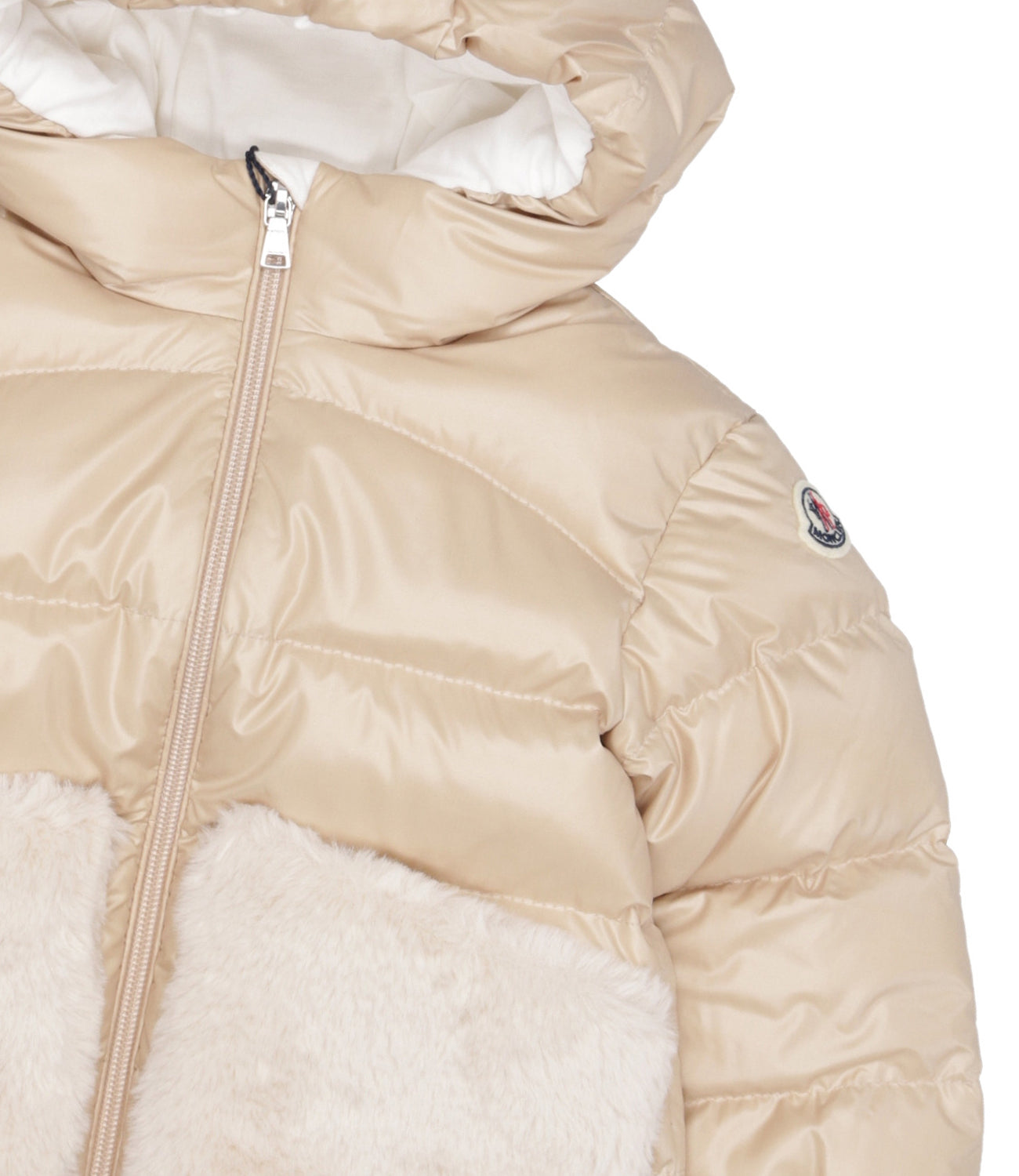Moncler Junior | Giubbotto Bluma Vaniglia
