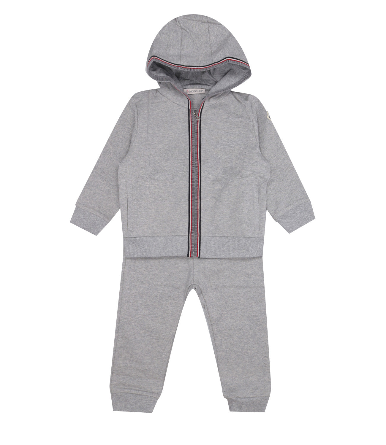 Moncler Junior | Set Maglia e Pantalone Knitwear Grigio